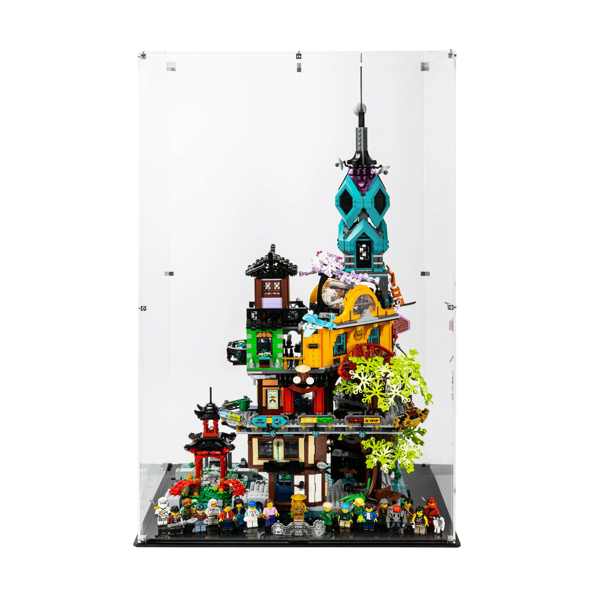 Display Case for LEGO® NINJAGO® City Gardens (71741) - Image 4
