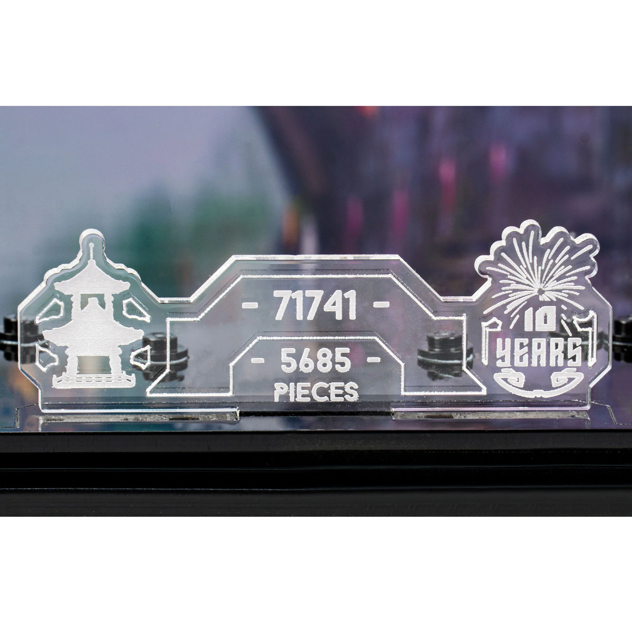 Display Case for LEGO® NINJAGO® City Gardens (71741) - Image 6