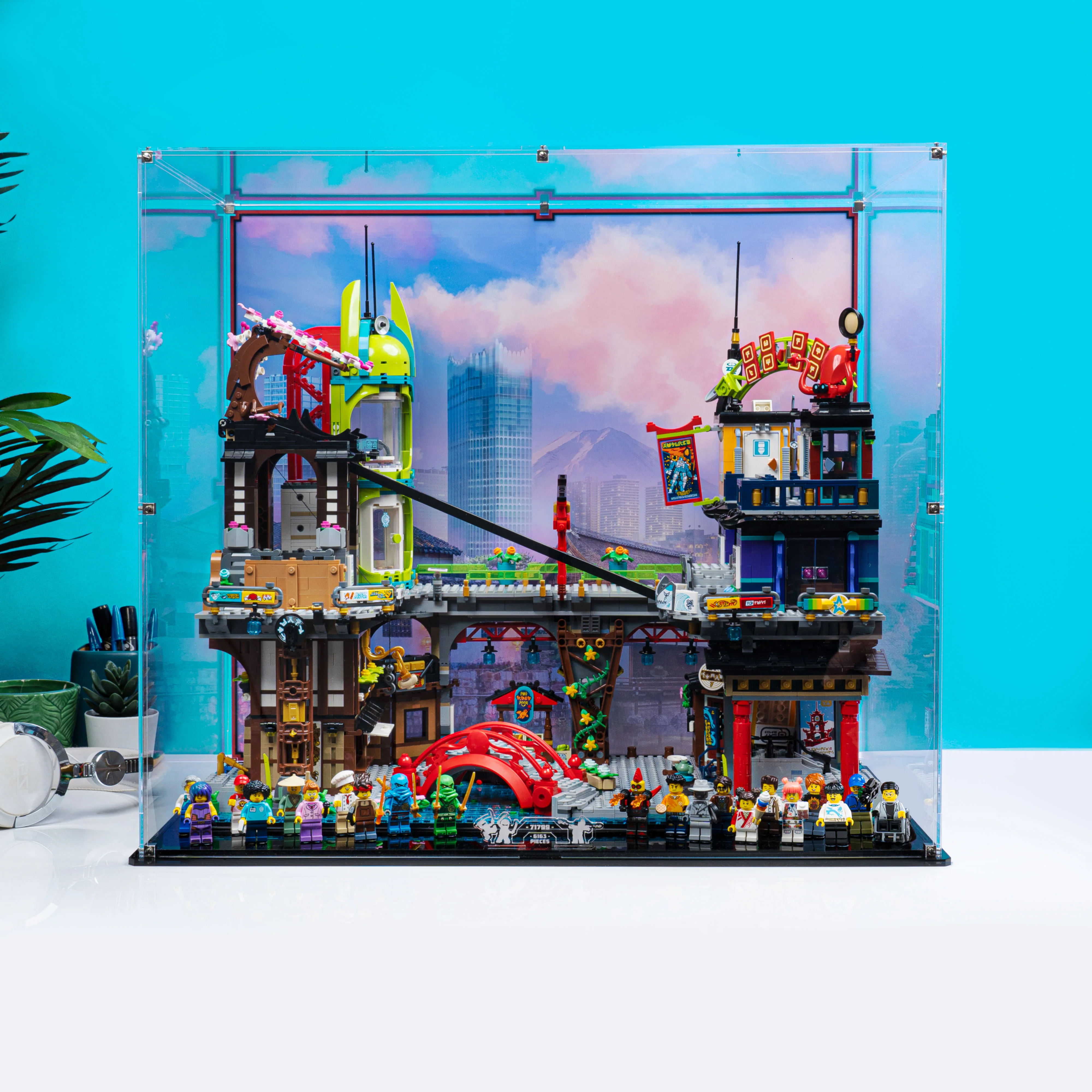 Display Case for LEGO® NINJAGO® City Markets (71799) - Image 15
