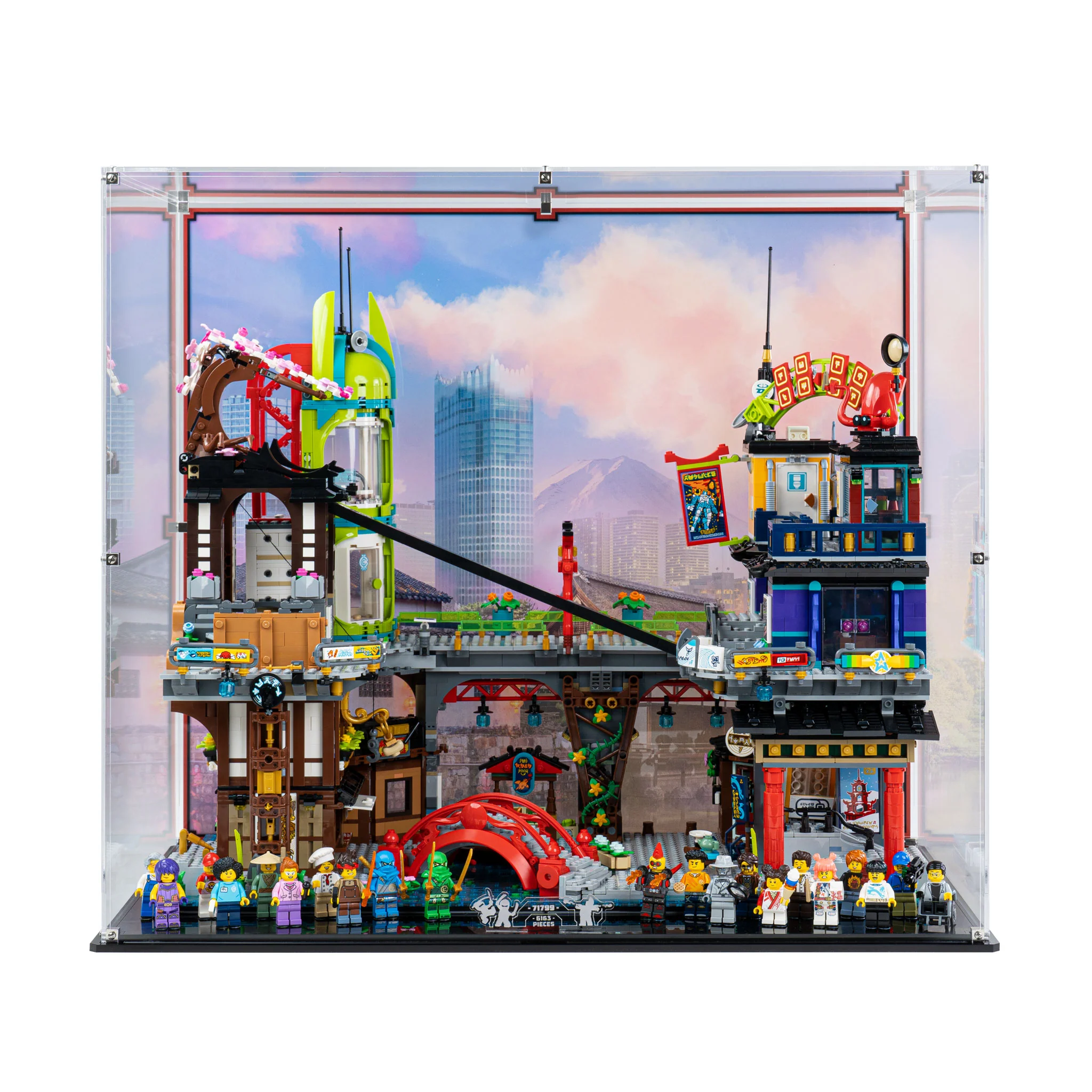 Display Case for LEGO® NINJAGO® City Markets (71799) - Image 2
