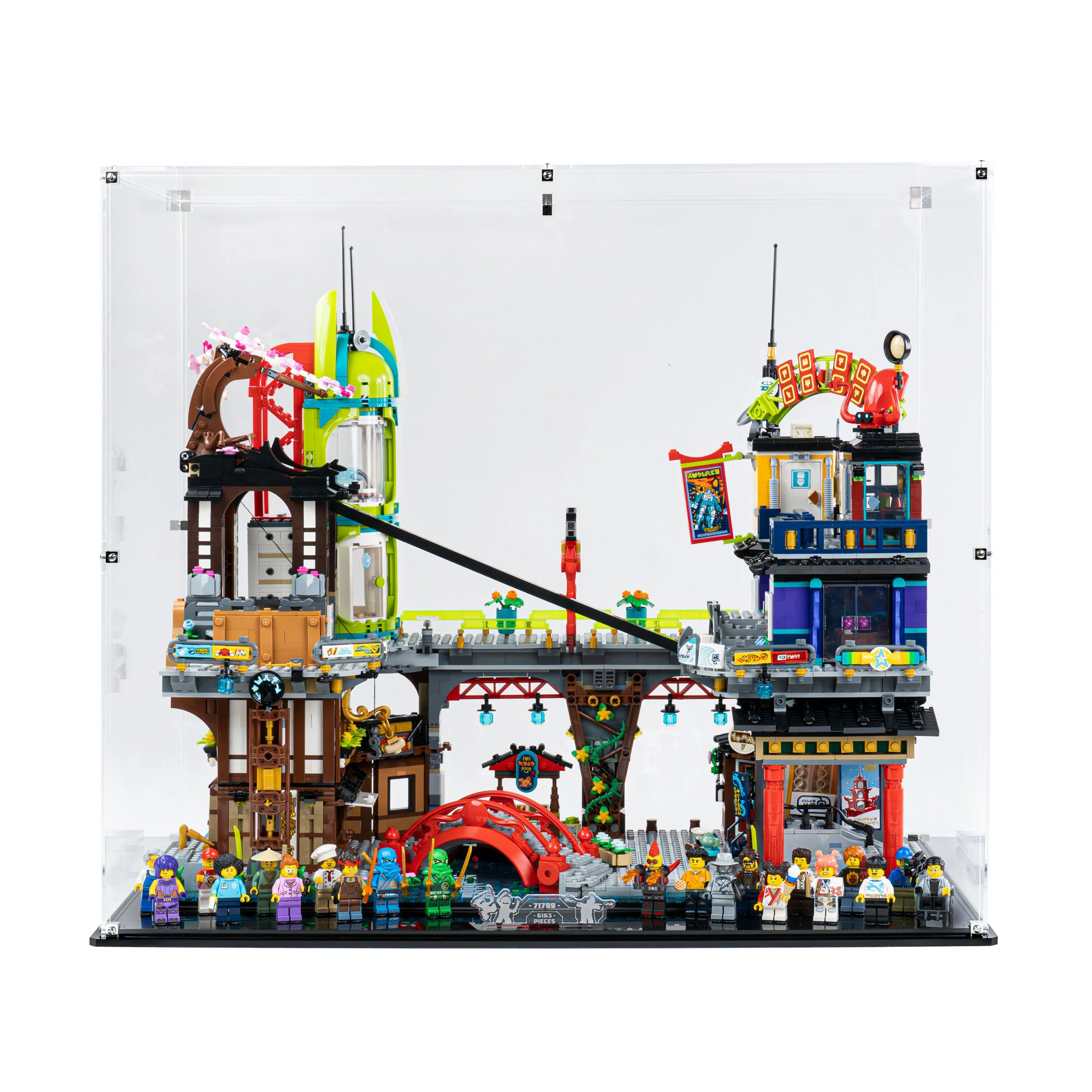 Display Case for LEGO® NINJAGO® City Markets (71799) - Image 6
