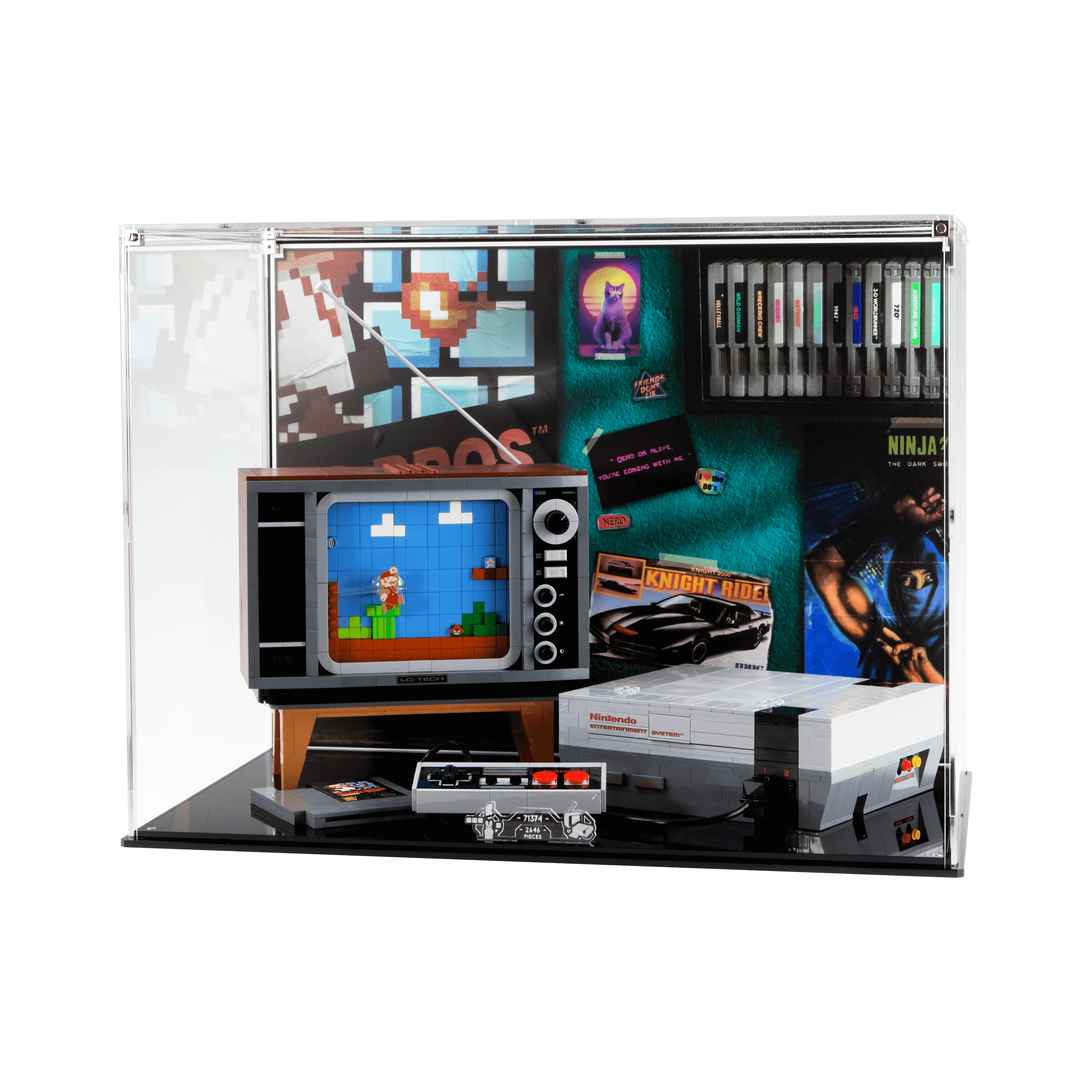 Display Case for LEGO®: Nintendo Entertainment System (71374) - Image 2