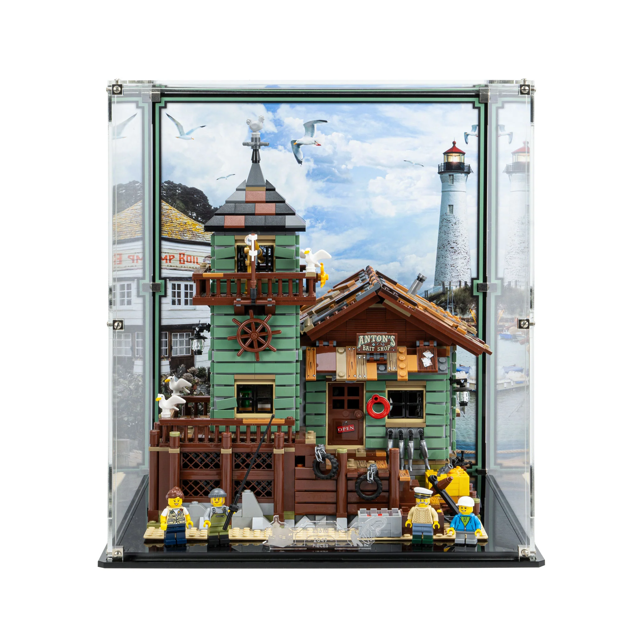 Display Case for LEGO® Old Fishing Store (21310) - Image 2
