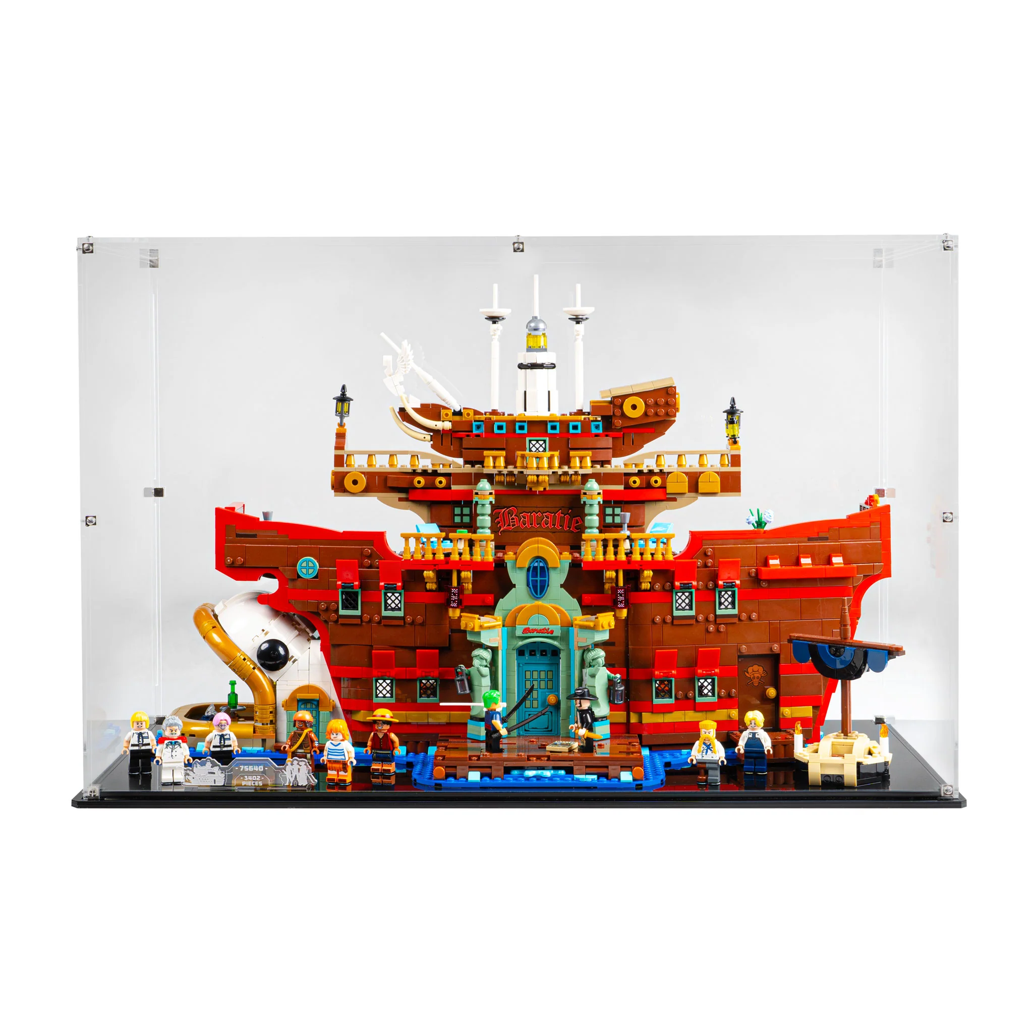 Display Case for LEGO® One Piece: The Baratie Floating Restaurant (75640) - Image 14