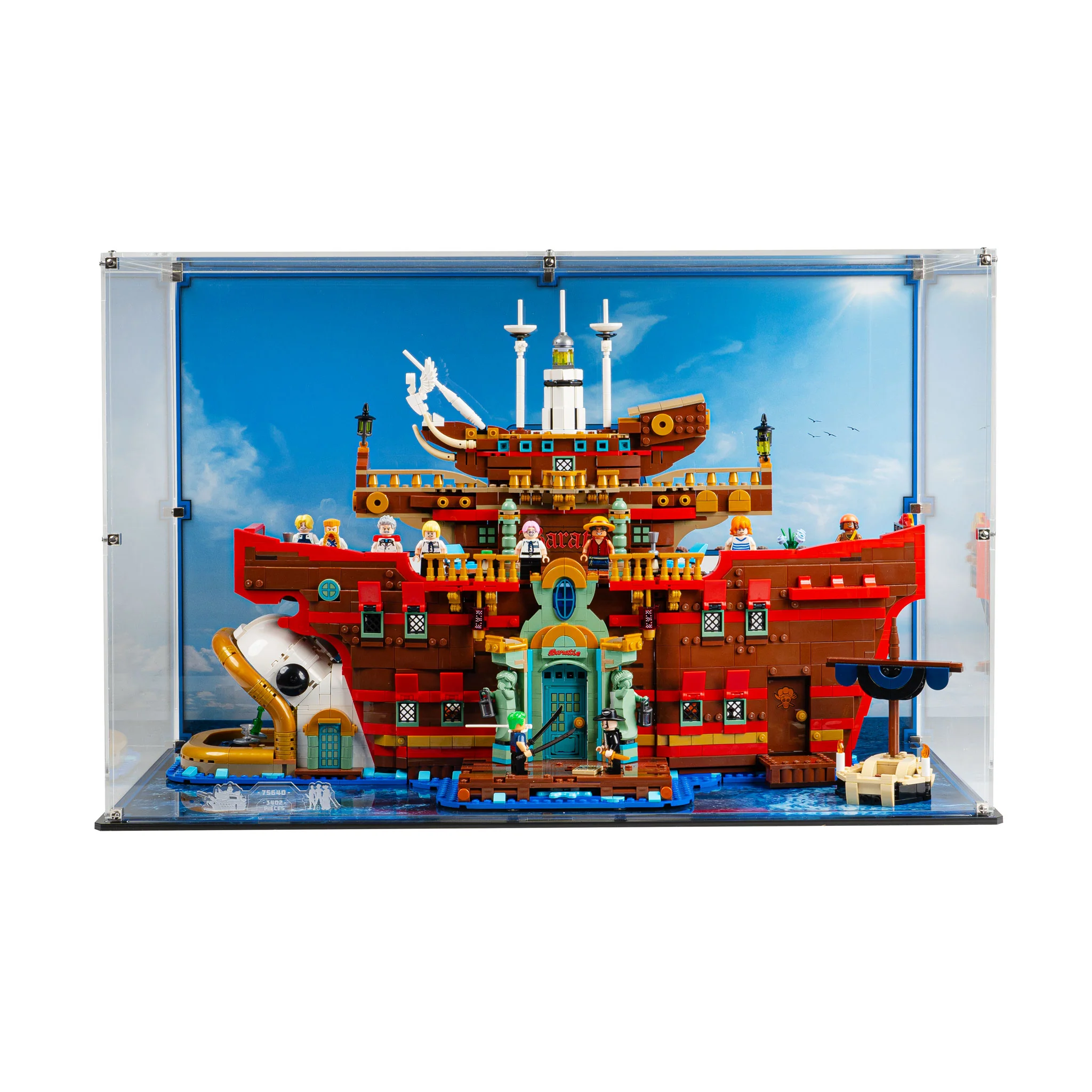 Display Case for LEGO® One Piece: The Baratie Floating Restaurant (75640) - Image 3