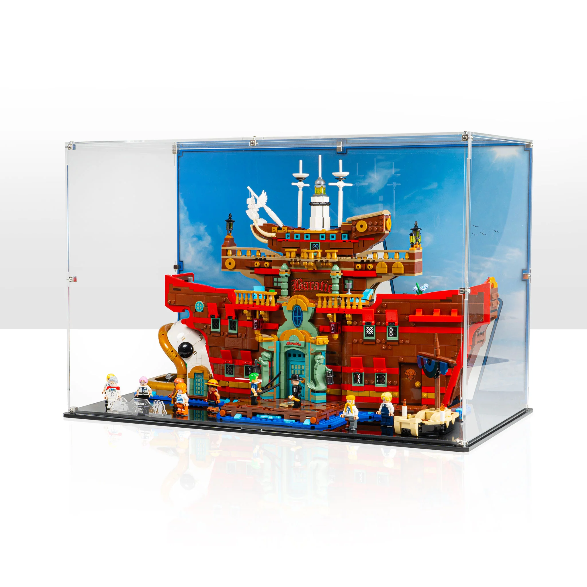 Display Case for LEGO® One Piece: The Baratie Floating Restaurant (75640) - Image 7