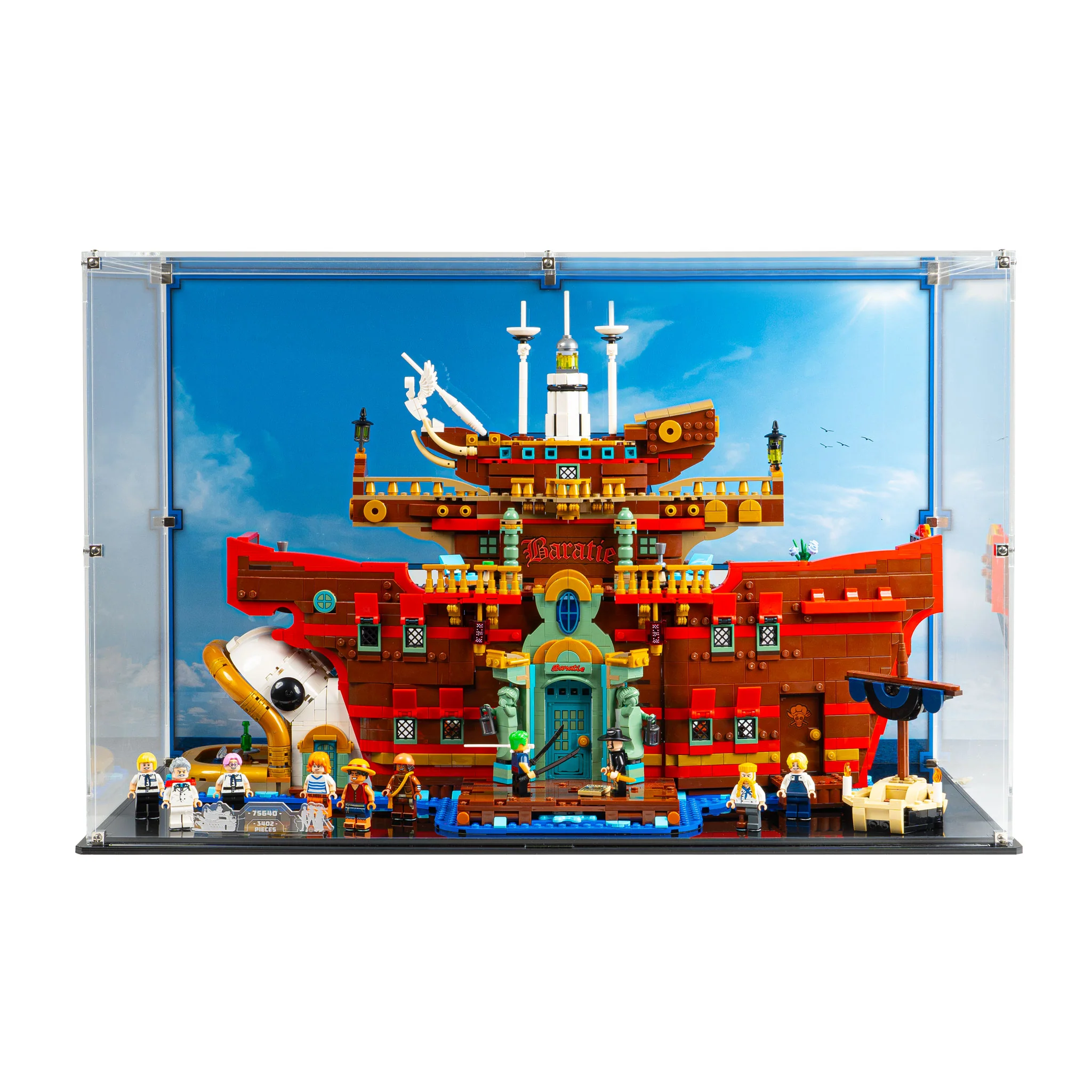 Display Case for LEGO® One Piece: The Baratie Floating Restaurant (75640) - Image 8