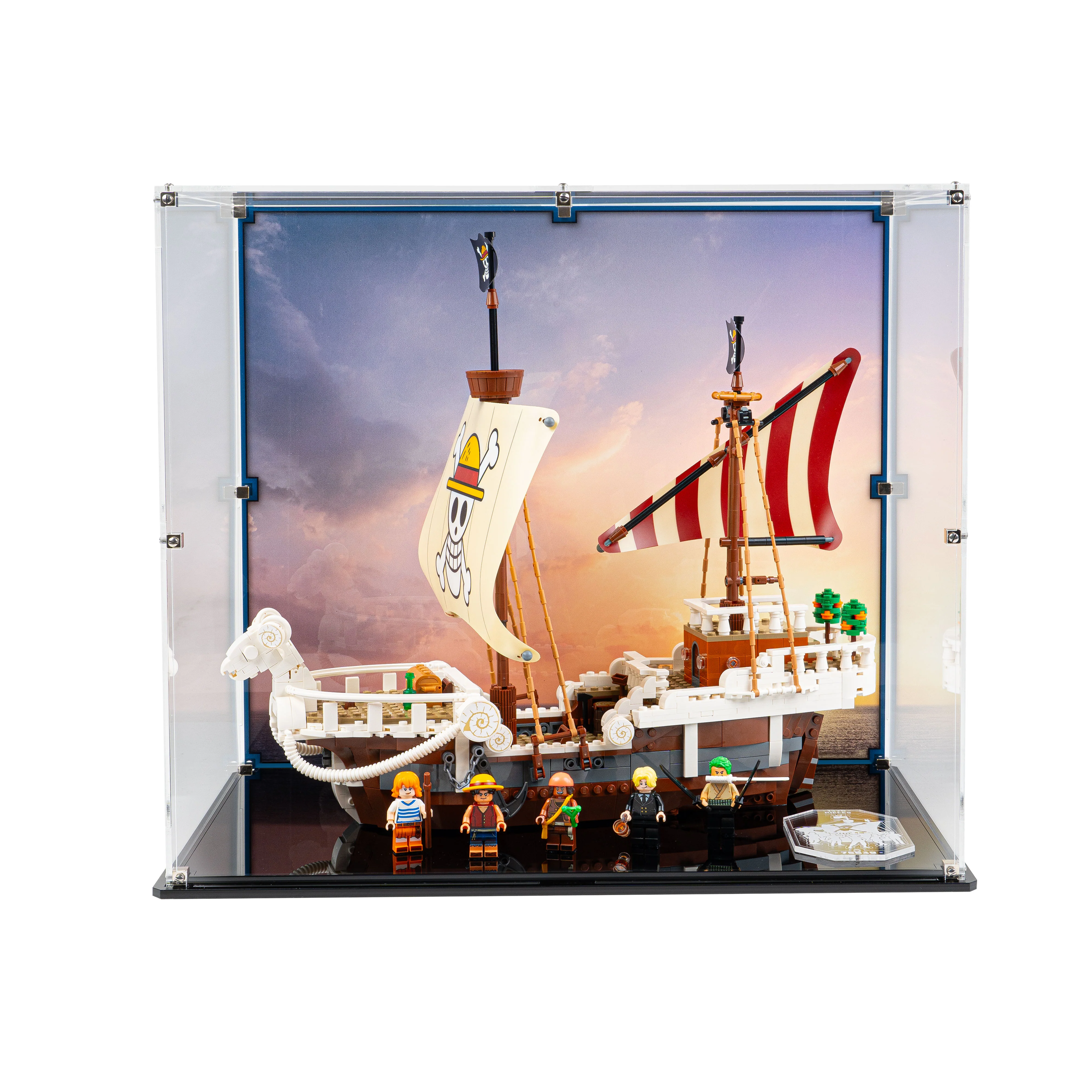 Display Case for LEGO® One Piece: The Going Merry Pirate Ship (75639) - Image 13