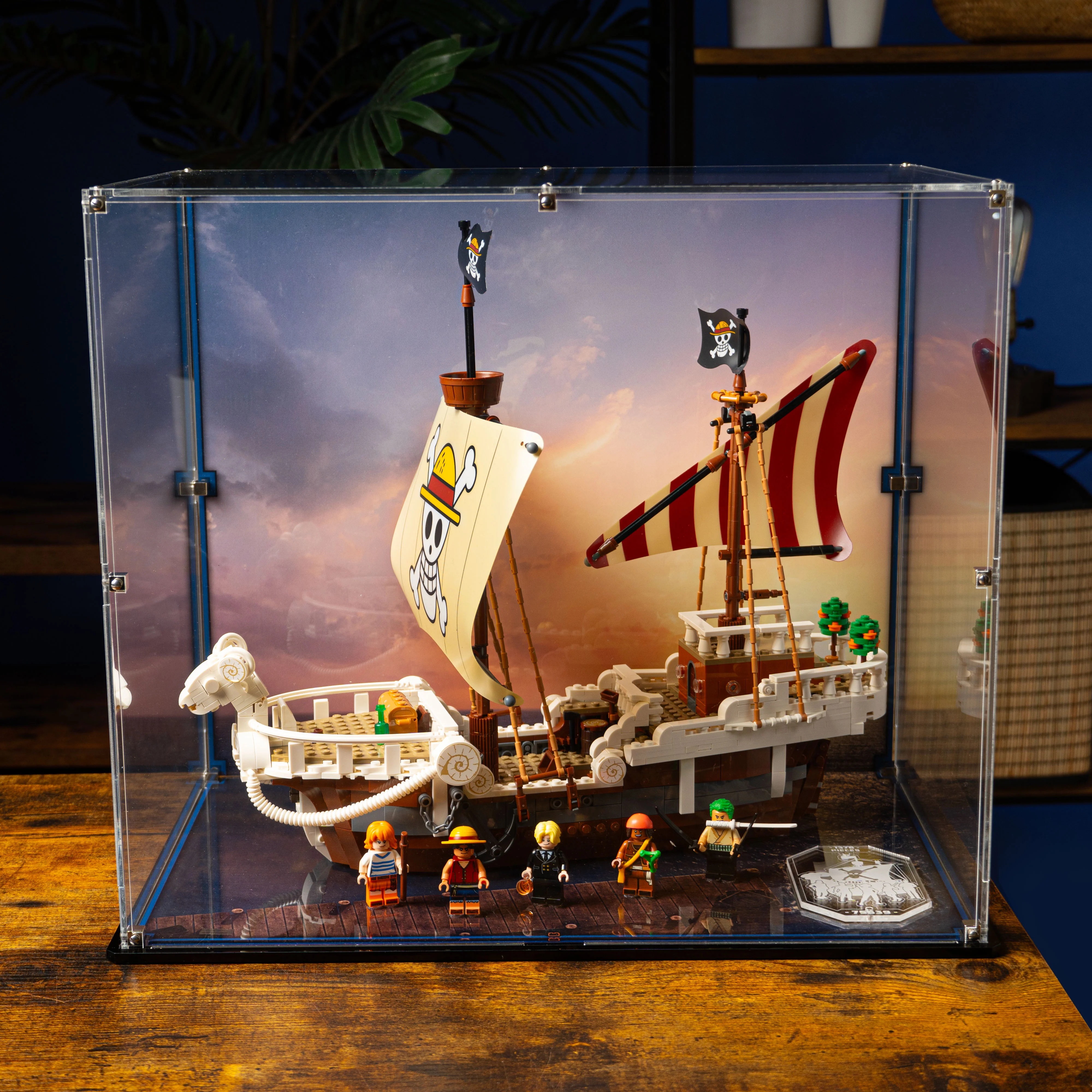 Display Case for LEGO® One Piece: The Going Merry Pirate Ship (75639) - Image 19