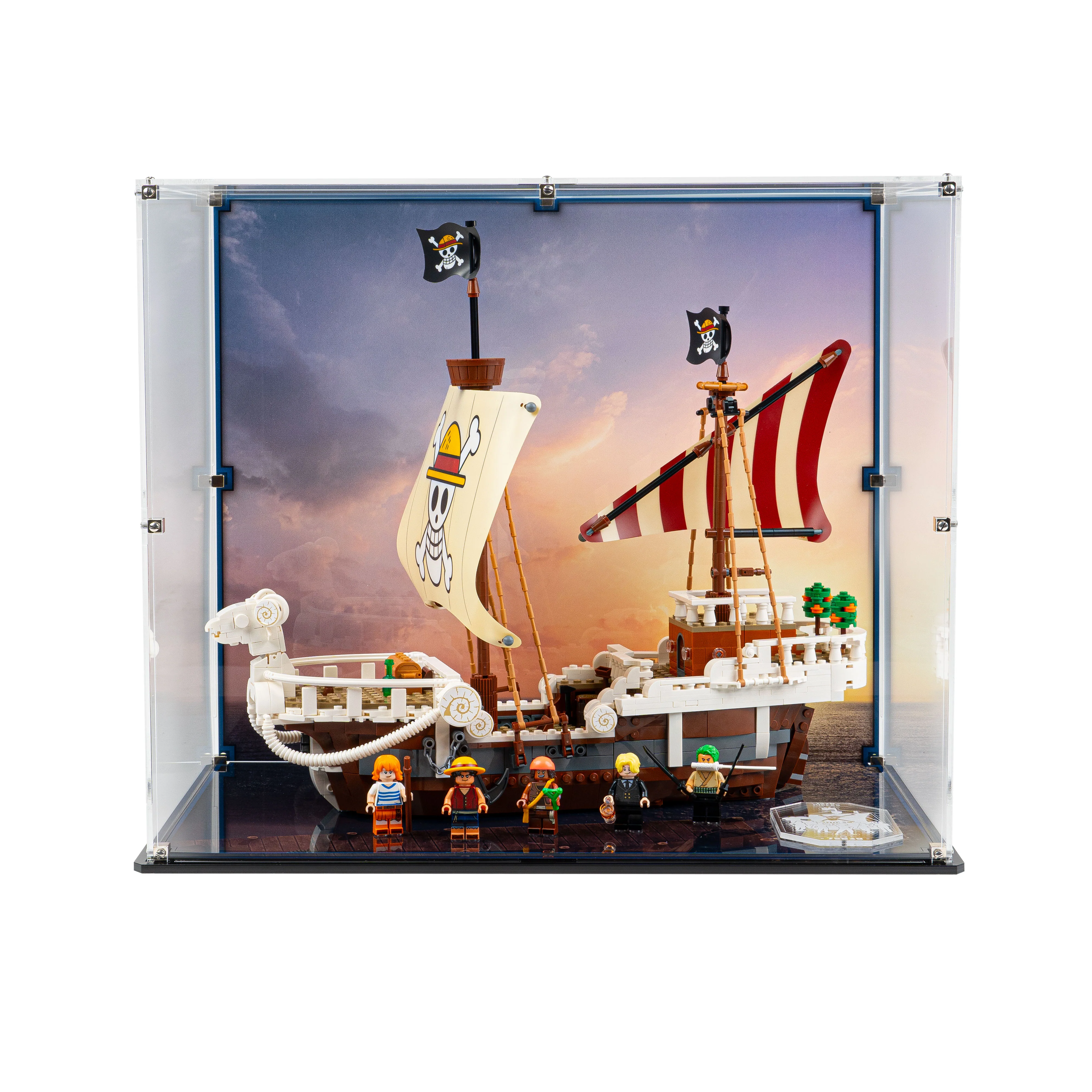 Display Case for LEGO® One Piece: The Going Merry Pirate Ship (75639) - Image 4