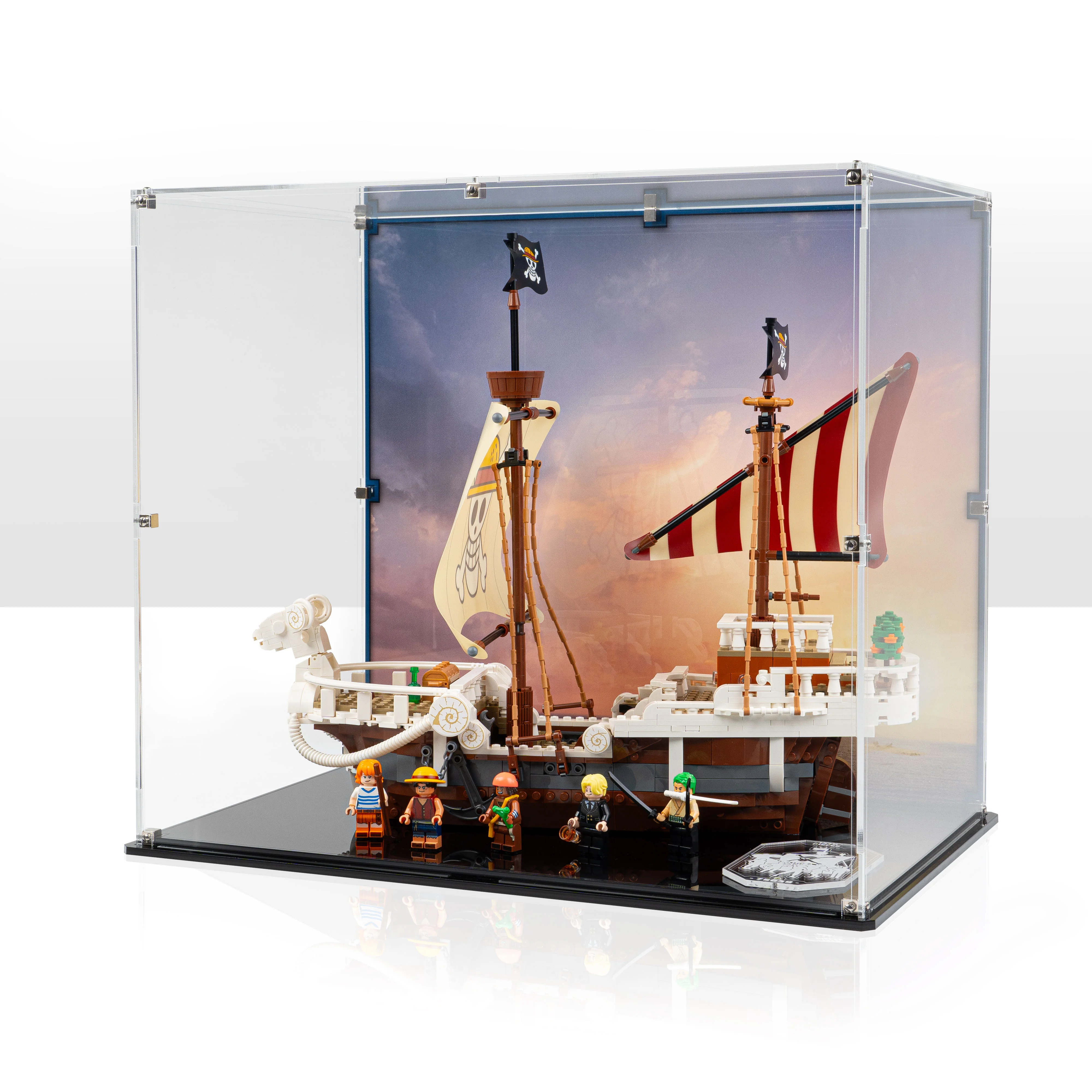 Display Case for LEGO® One Piece: The Going Merry Pirate Ship (75639) - Image 8
