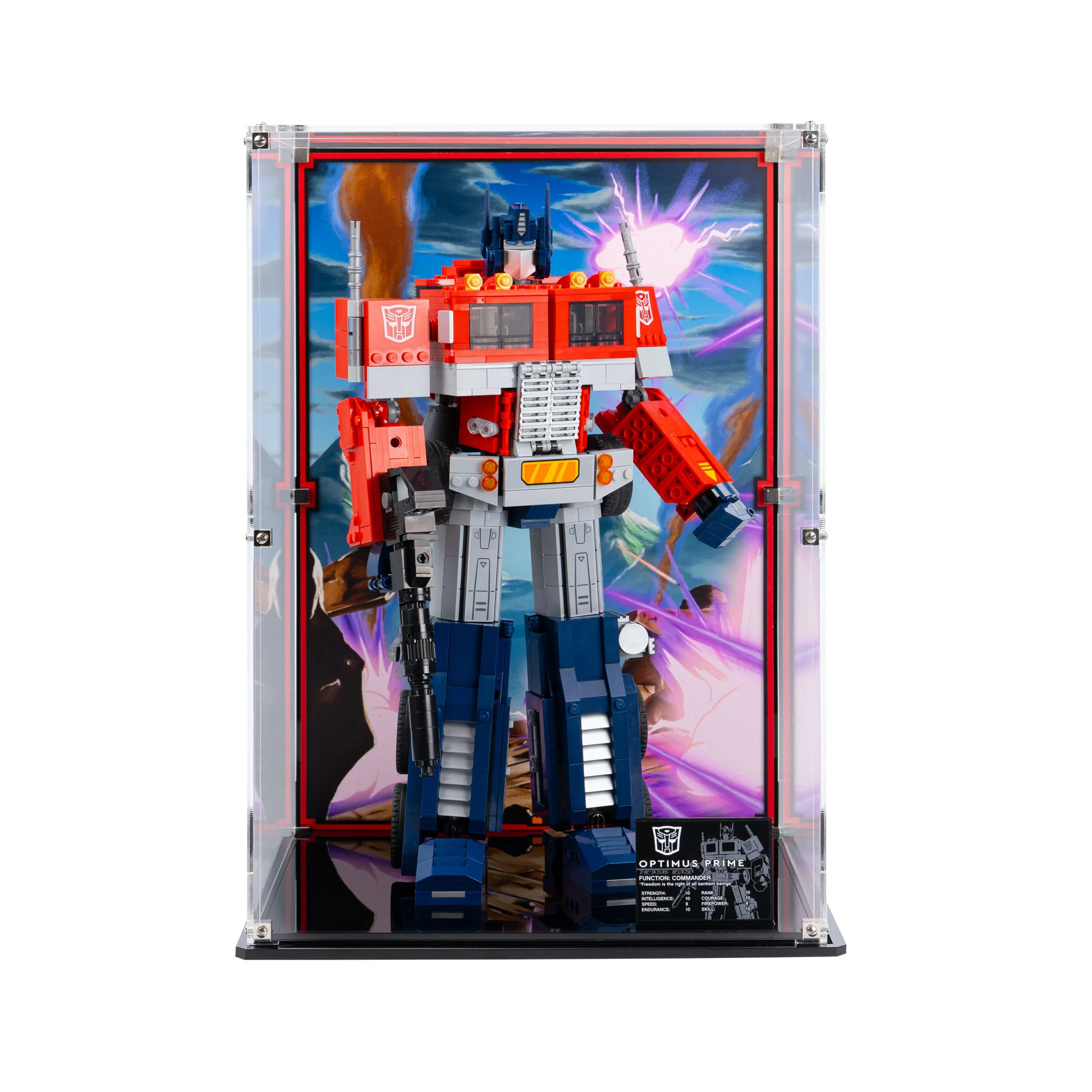 Display Case for LEGO® Optimus Prime (10302) - Image 2