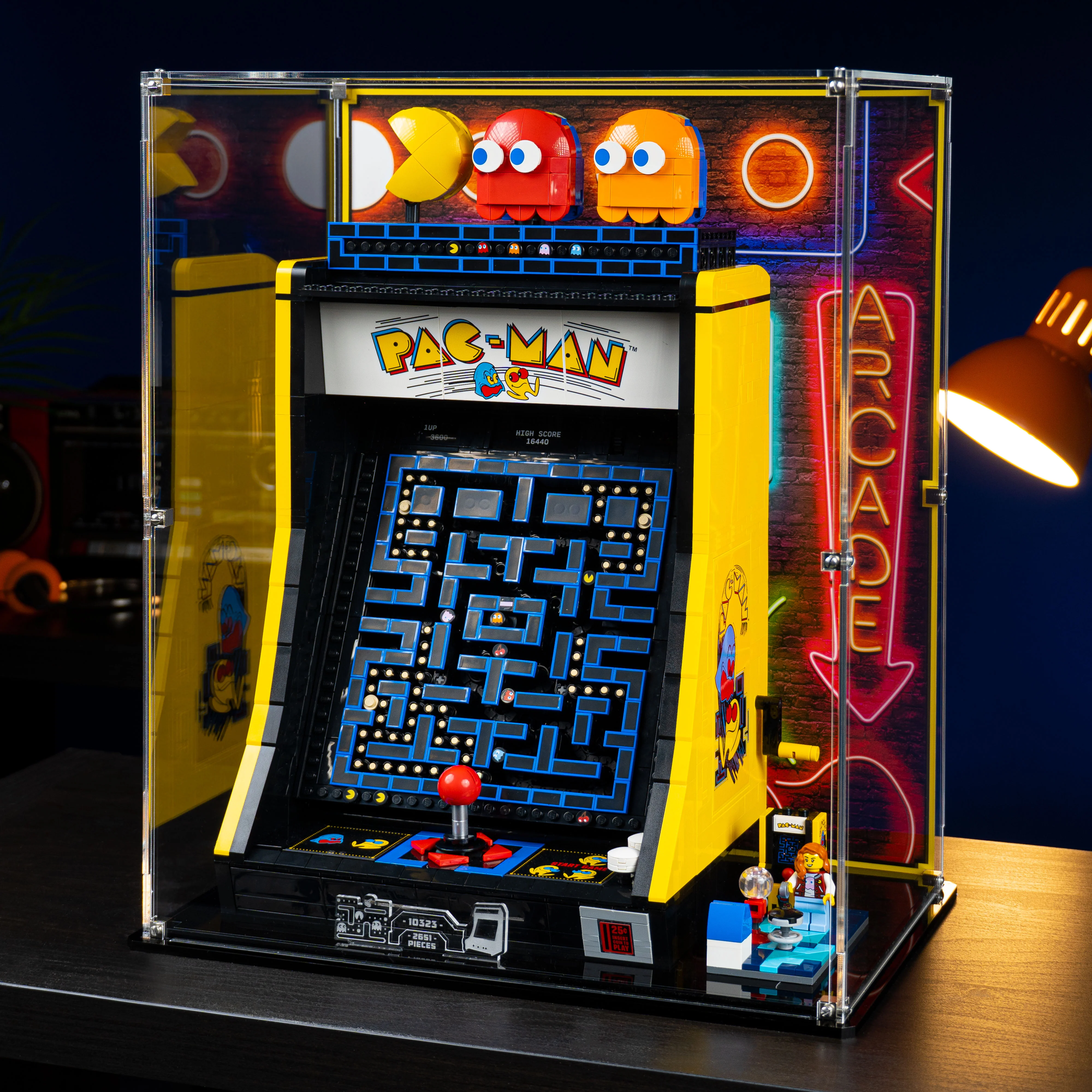 Display Case for LEGO® PAC-MAN Arcade (10323) - Image 11