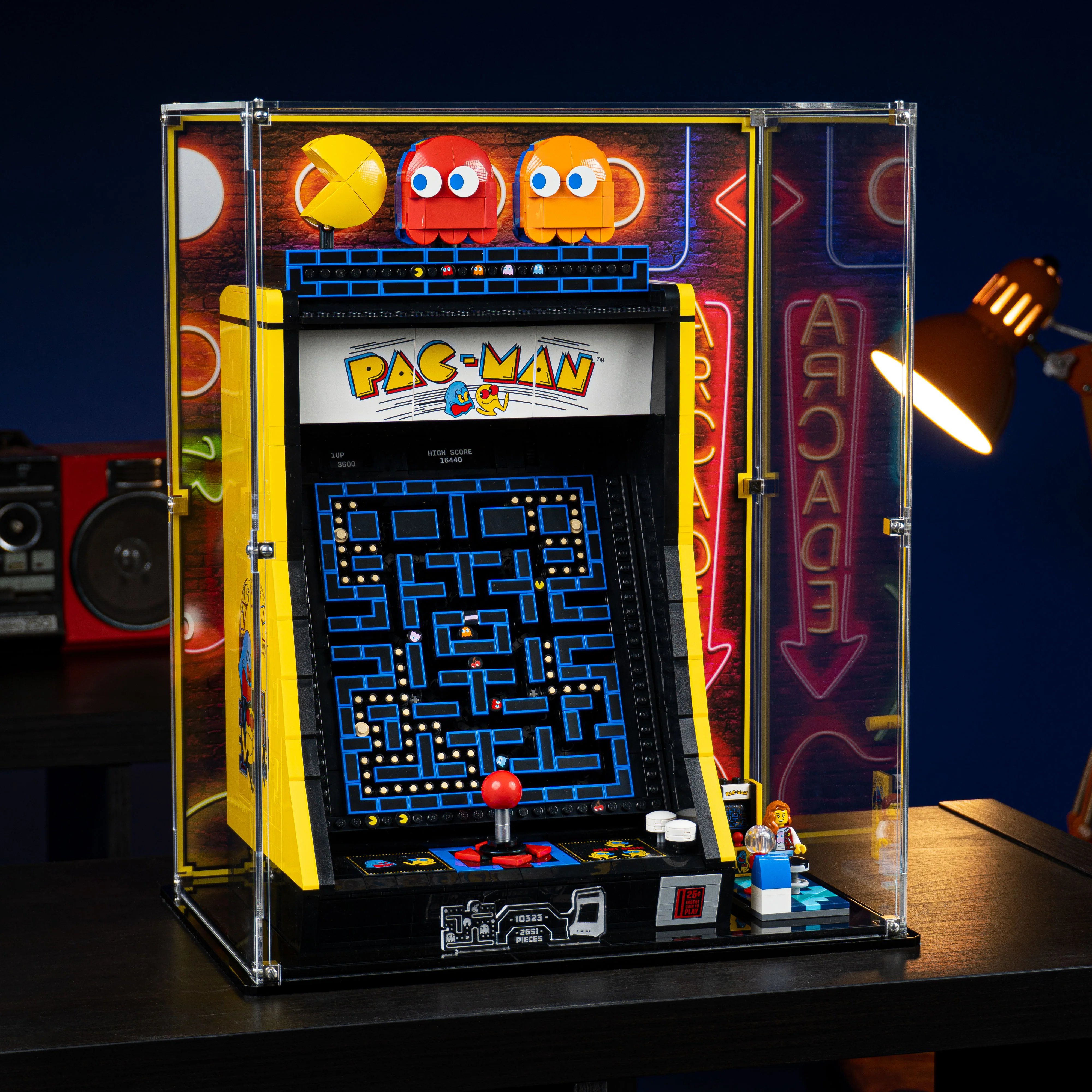 Display Case for LEGO® PAC-MAN Arcade (10323) - Image 13