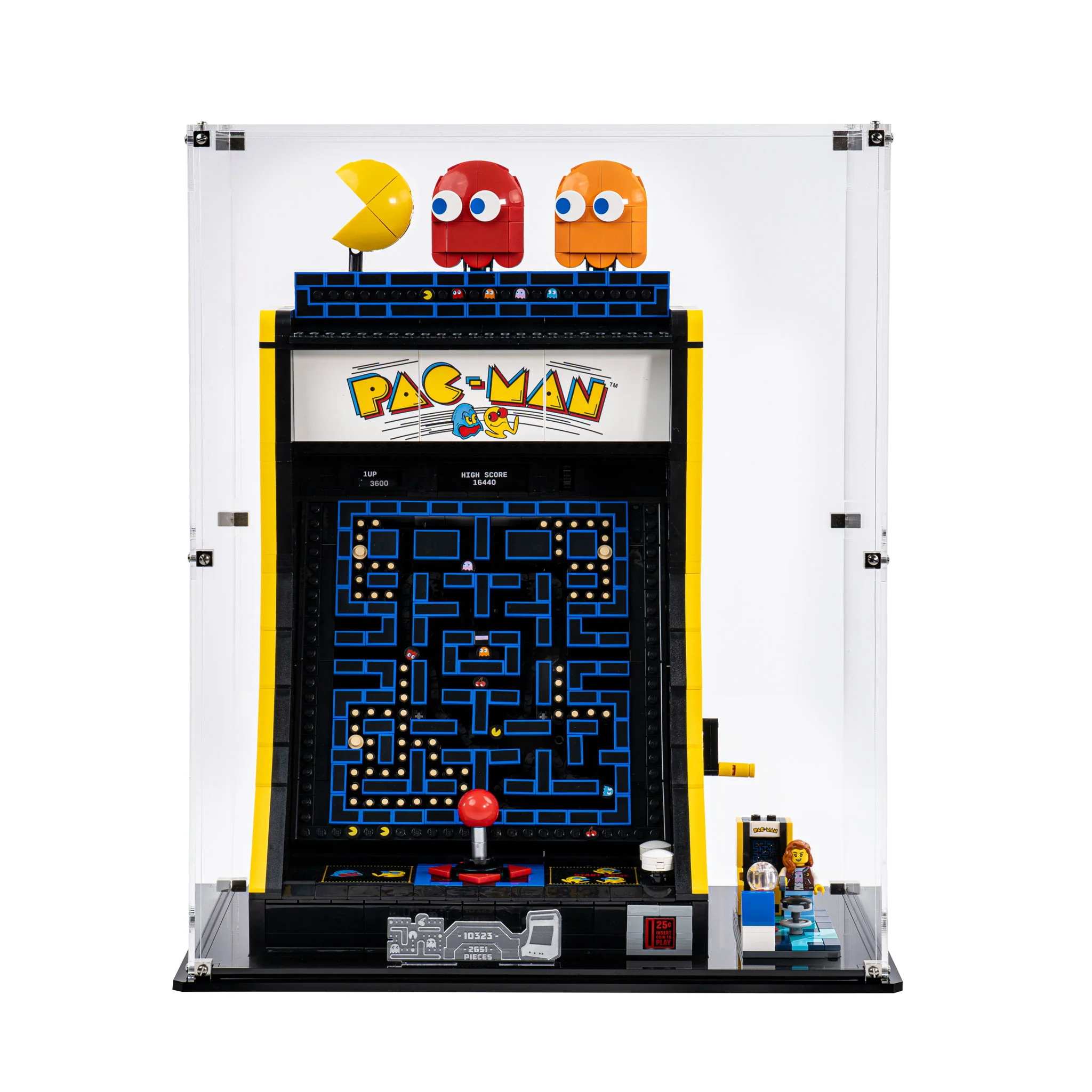 Display Case for LEGO® PAC-MAN Arcade (10323) - Image 6