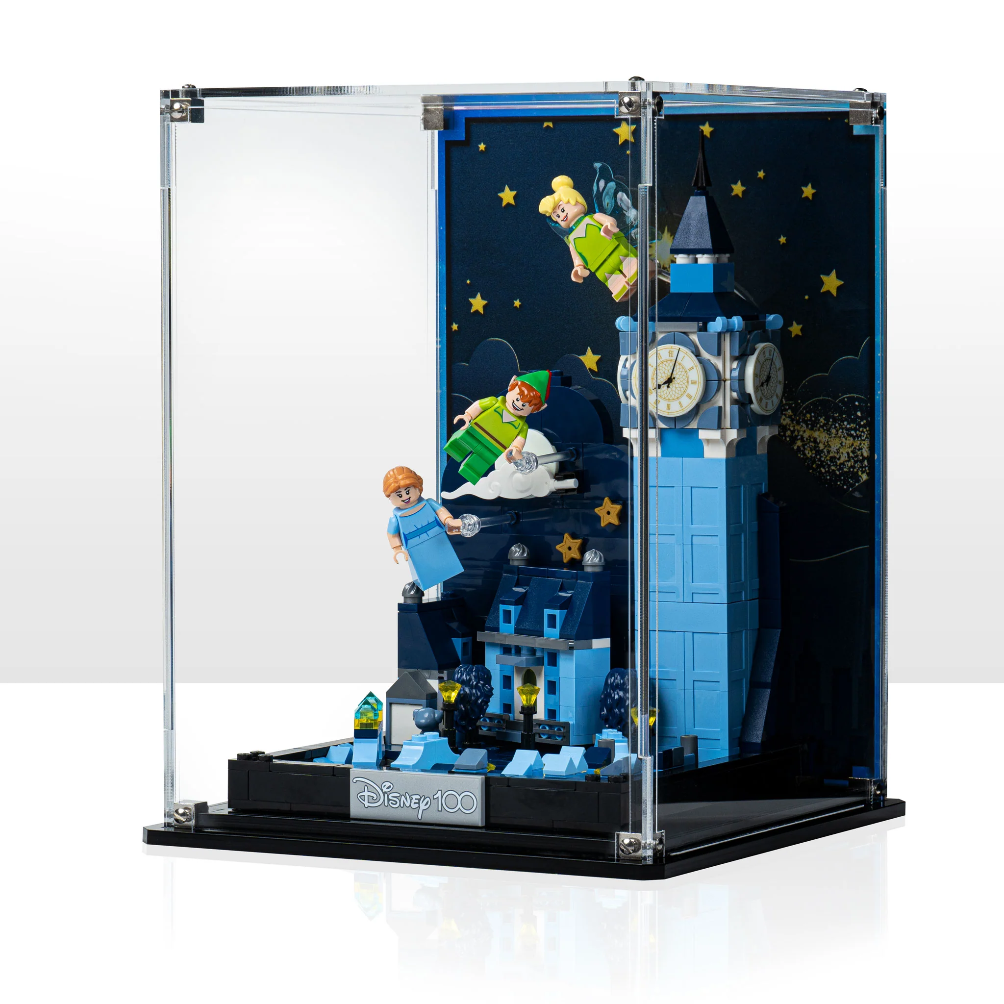 Display Case for LEGO® Peter Pan & Wendy's Flight over London (43232)