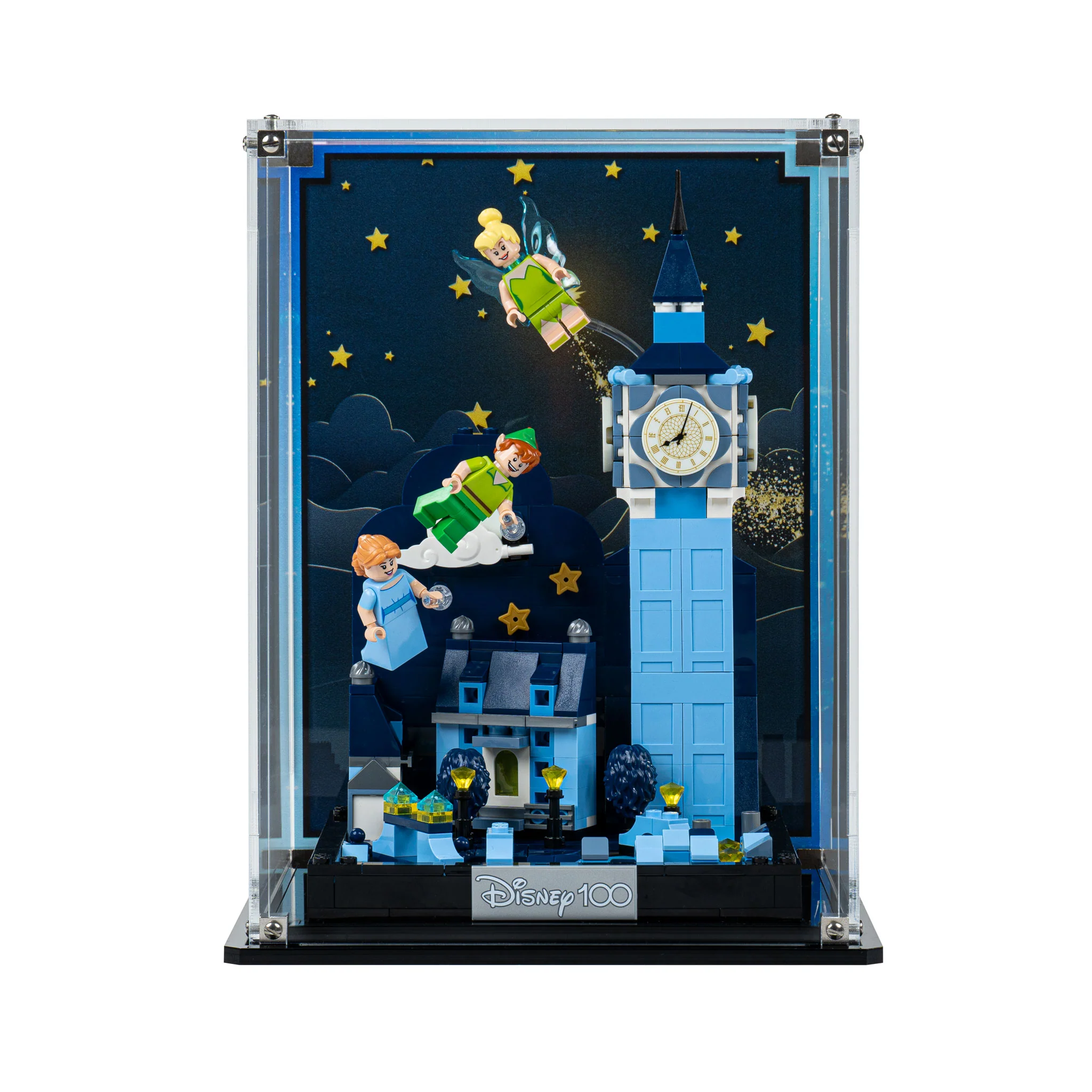 Display Case for LEGO® Peter Pan & Wendy's Flight over London (43232) - Image 2