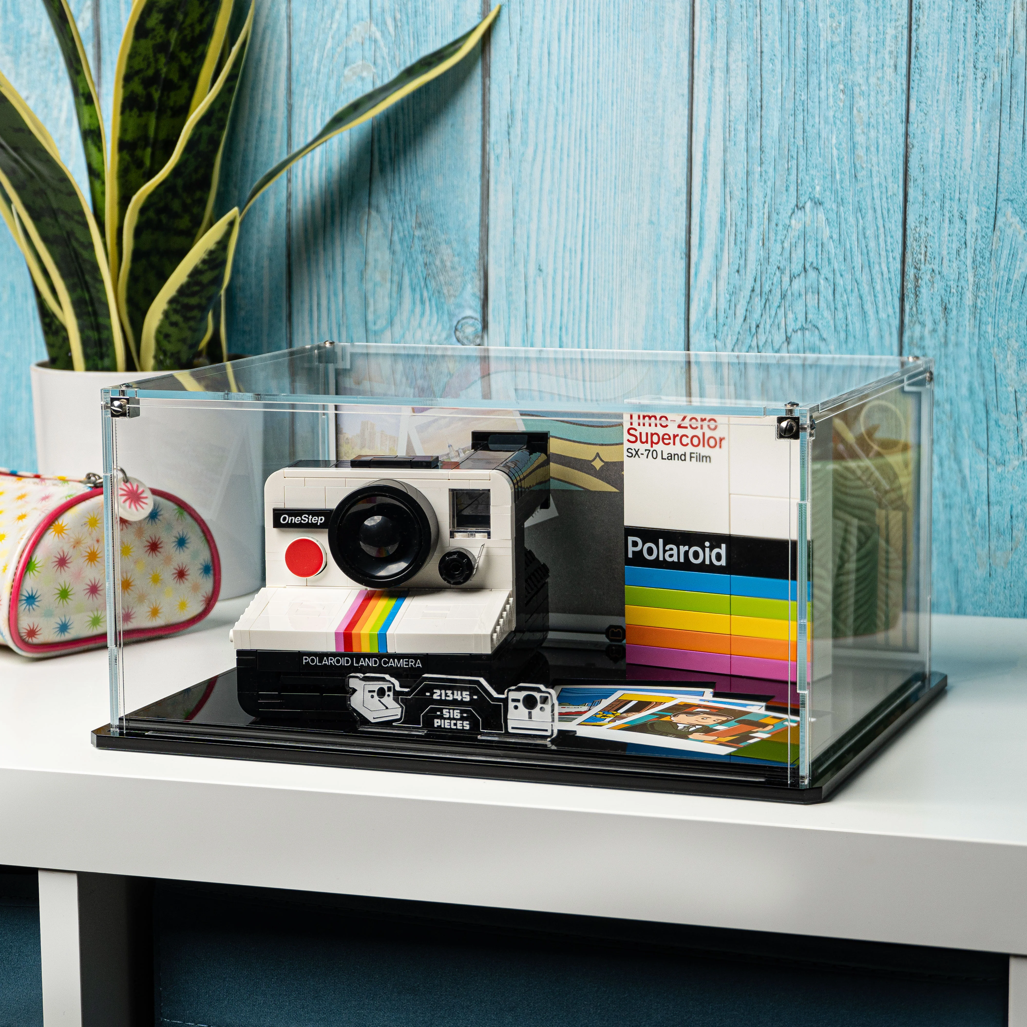 Display Case for LEGO® Polaroid OneStep SX-70 Camera (21345) - Image 12