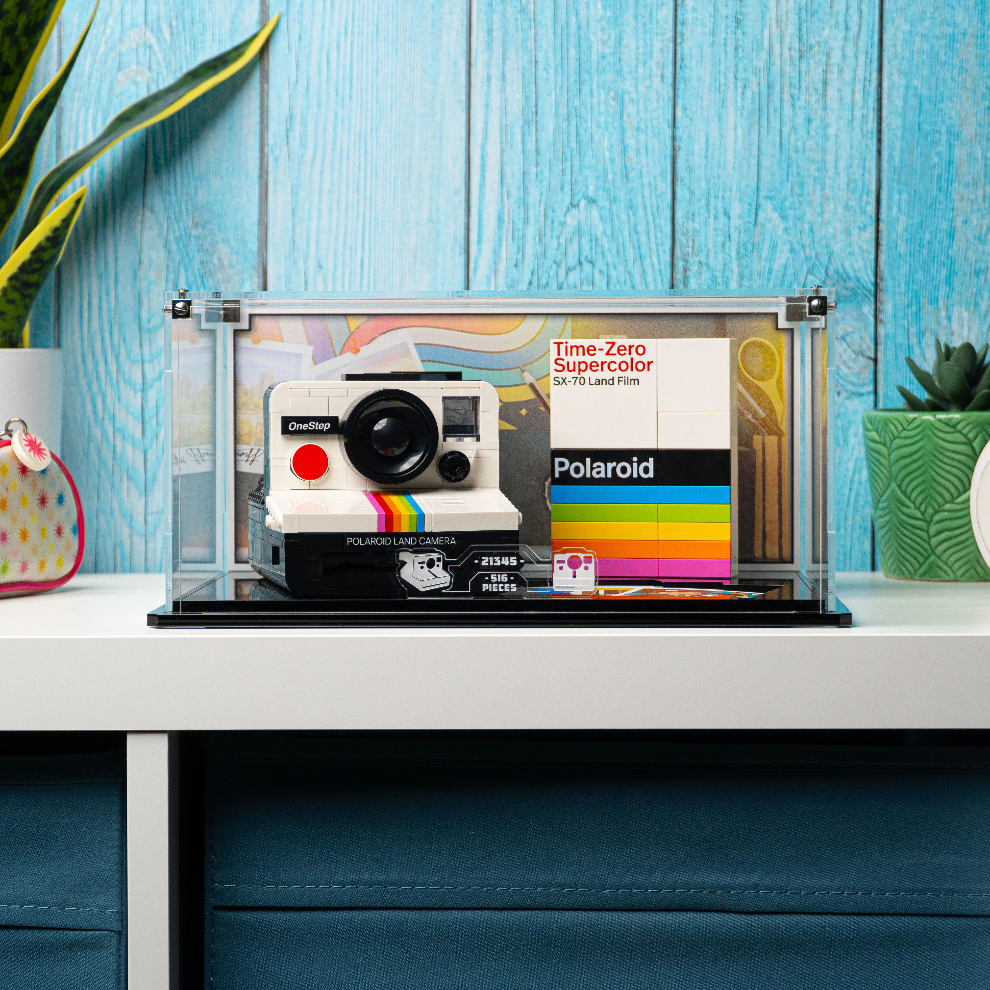 Display Case for LEGO® Polaroid OneStep SX-70 Camera (21345) - Image 13