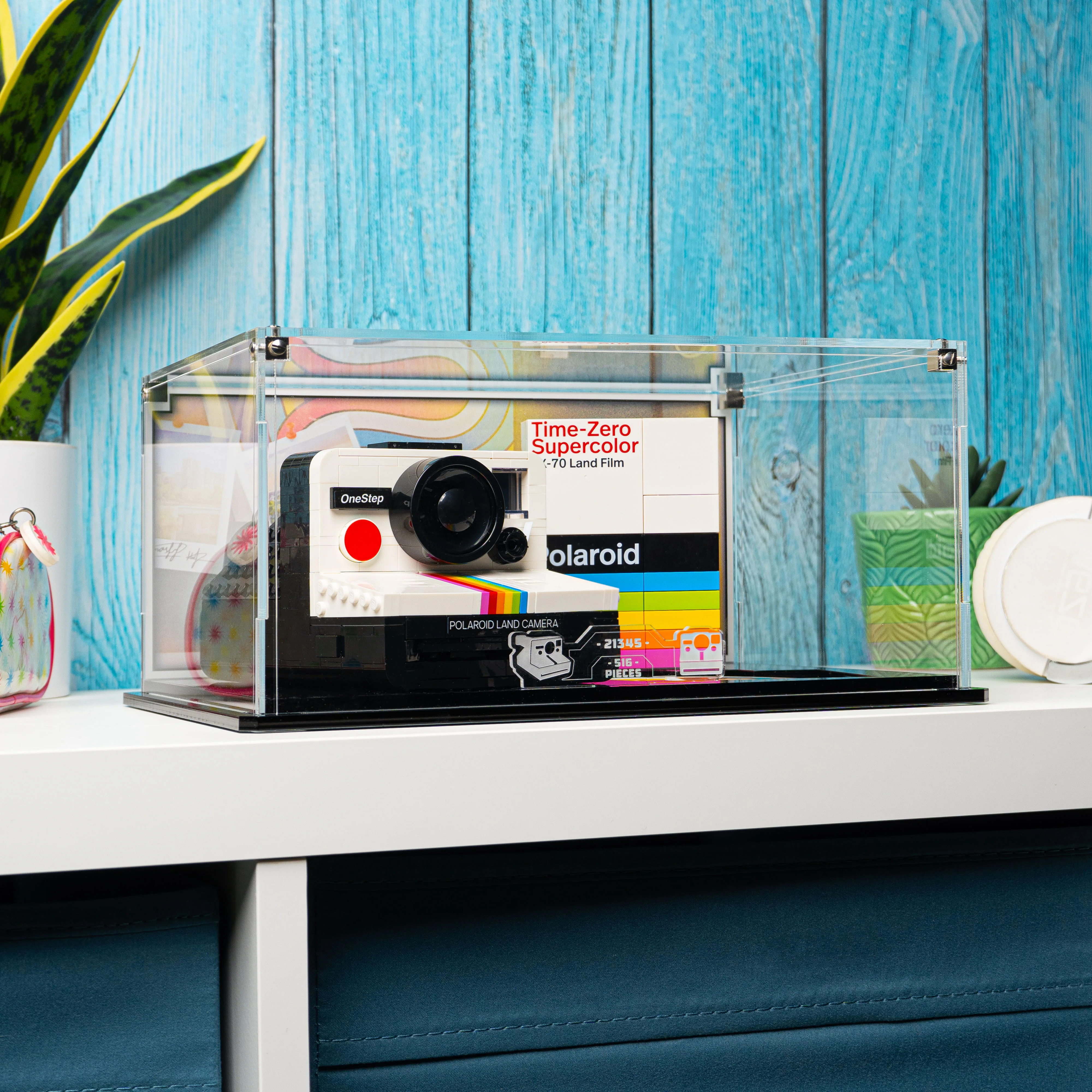 Display Case for LEGO® Polaroid OneStep SX-70 Camera (21345) - Image 14