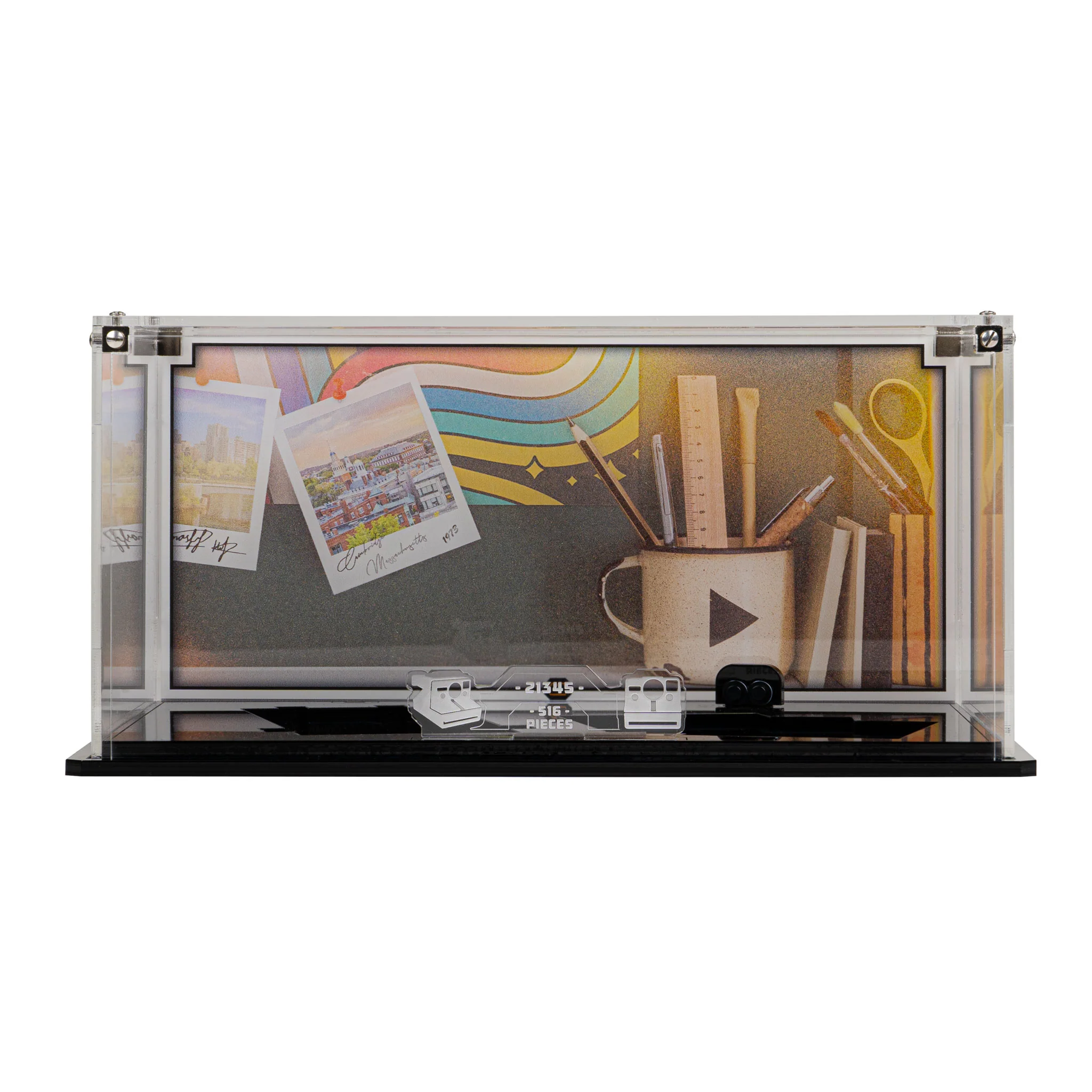 Display Case for LEGO® Polaroid OneStep SX-70 Camera (21345) - Image 3