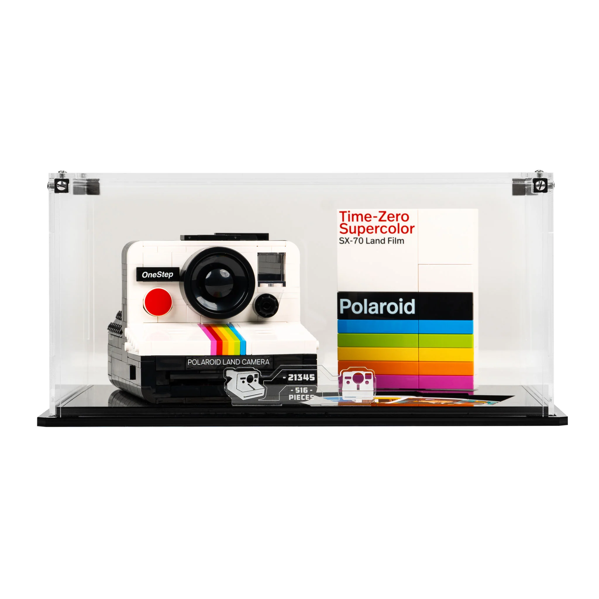 Display Case for LEGO® Polaroid OneStep SX-70 Camera (21345) - Image 5