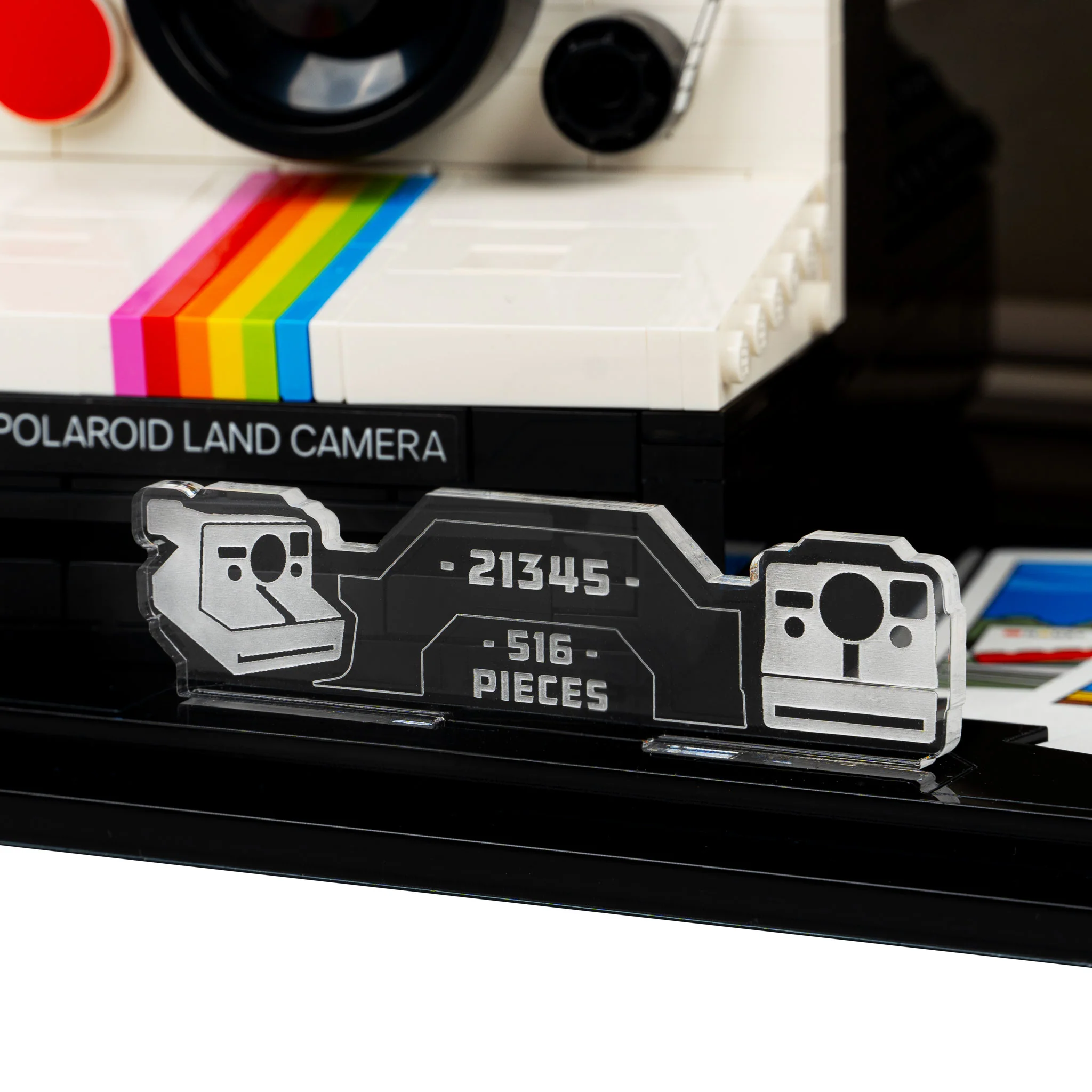 Display Case for LEGO® Polaroid OneStep SX-70 Camera (21345) - Image 6
