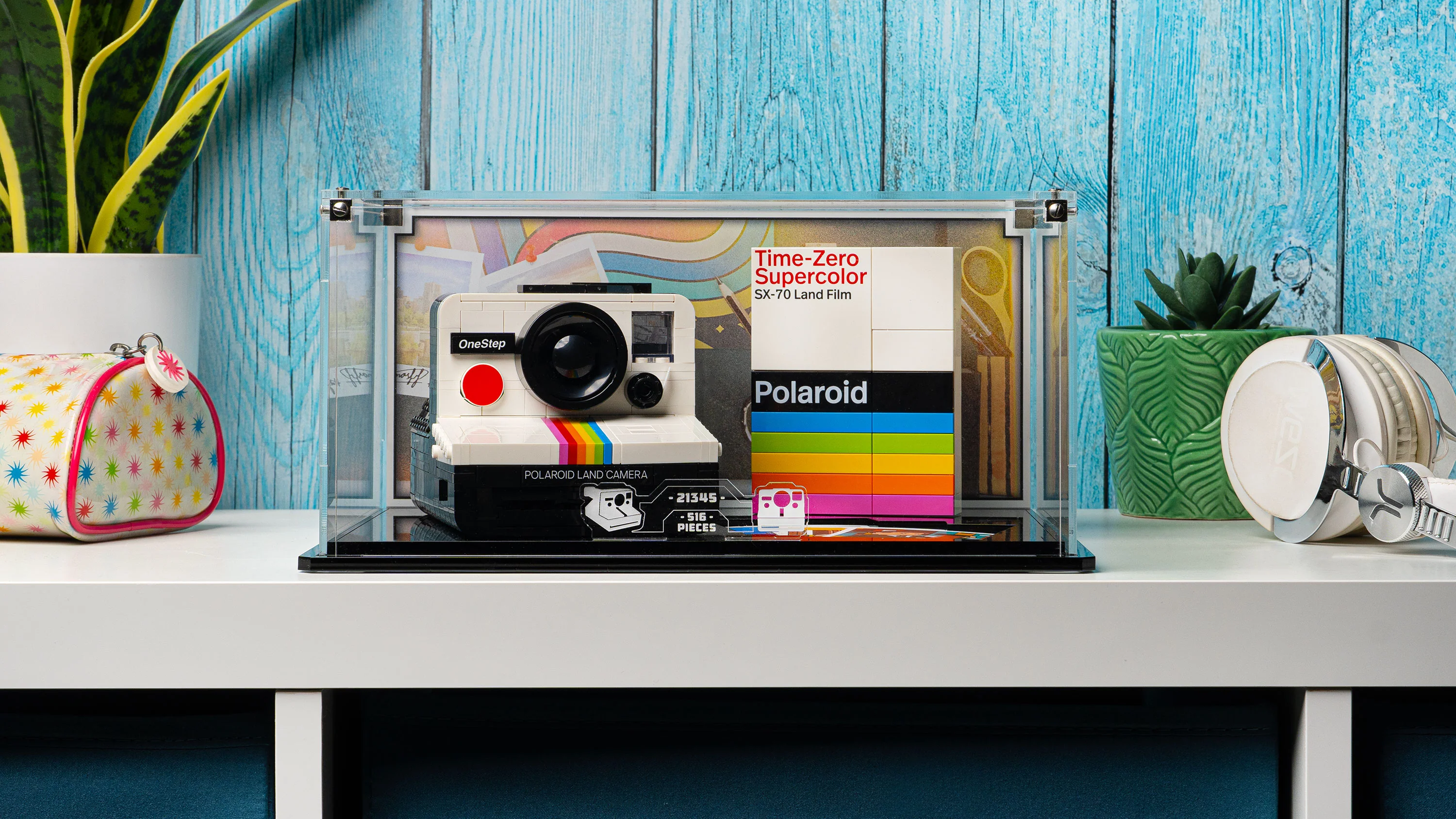 Display Case for LEGO® Polaroid OneStep SX-70 Camera (21345) - Image 8
