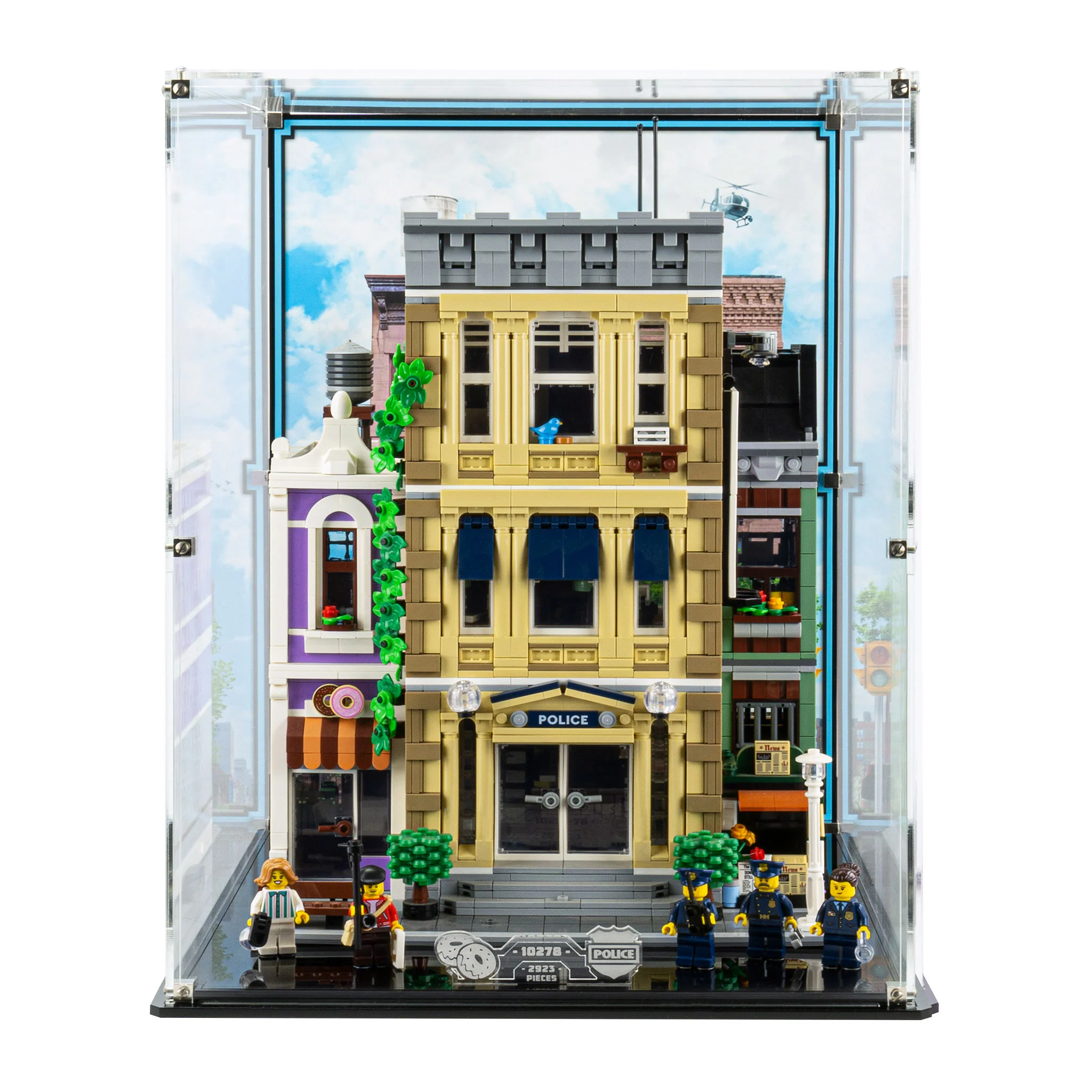 Display Case for LEGO® Police Station (10278) - Image 2
