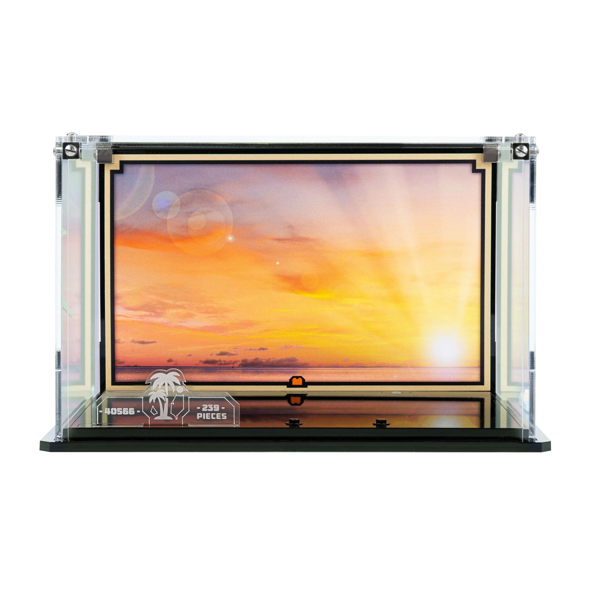 Display Case for LEGO® Ray the Castaway (40566) - Image 3