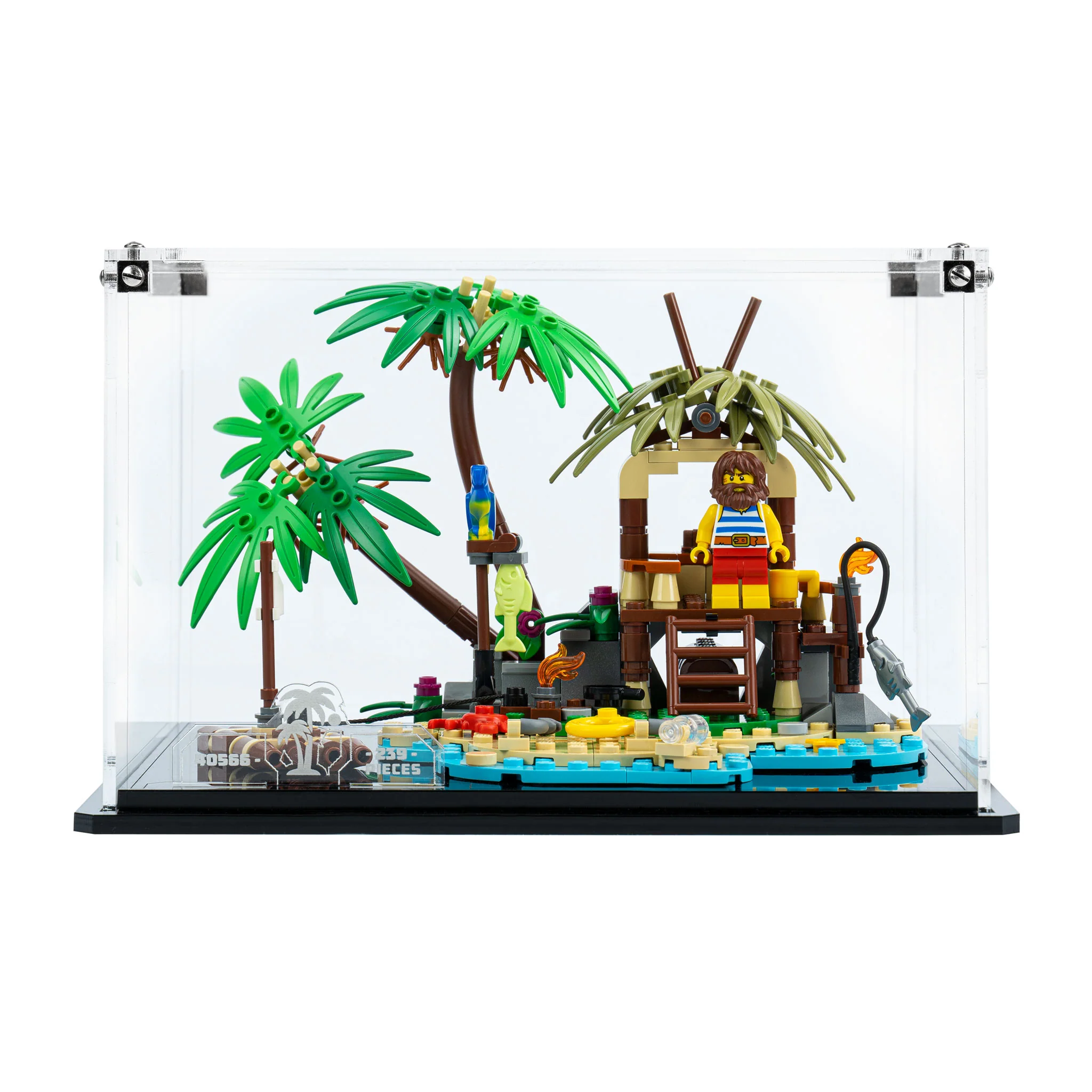 Display Case for LEGO® Ray the Castaway (40566) - Image 8