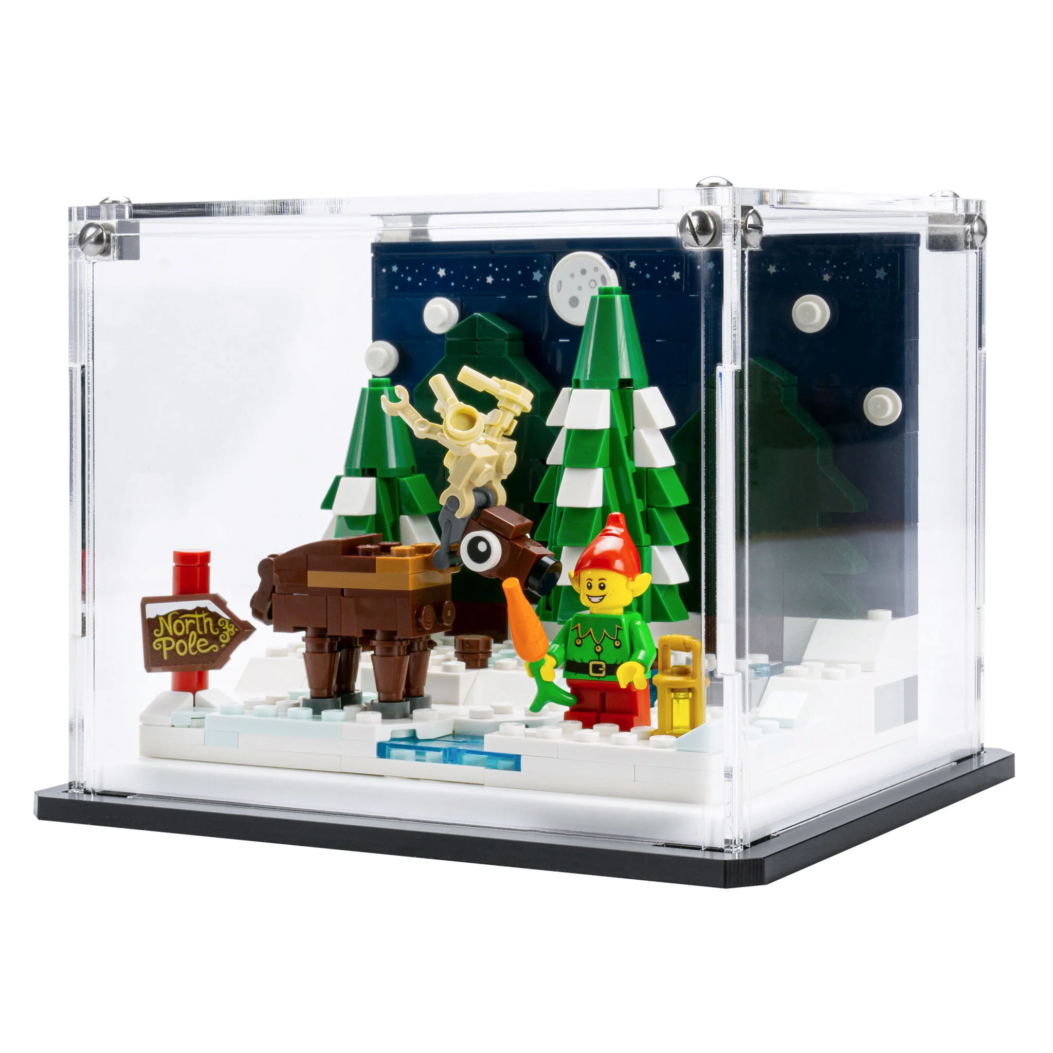Display Case for LEGO® Santa’s Front Yard (40484) - Image 3