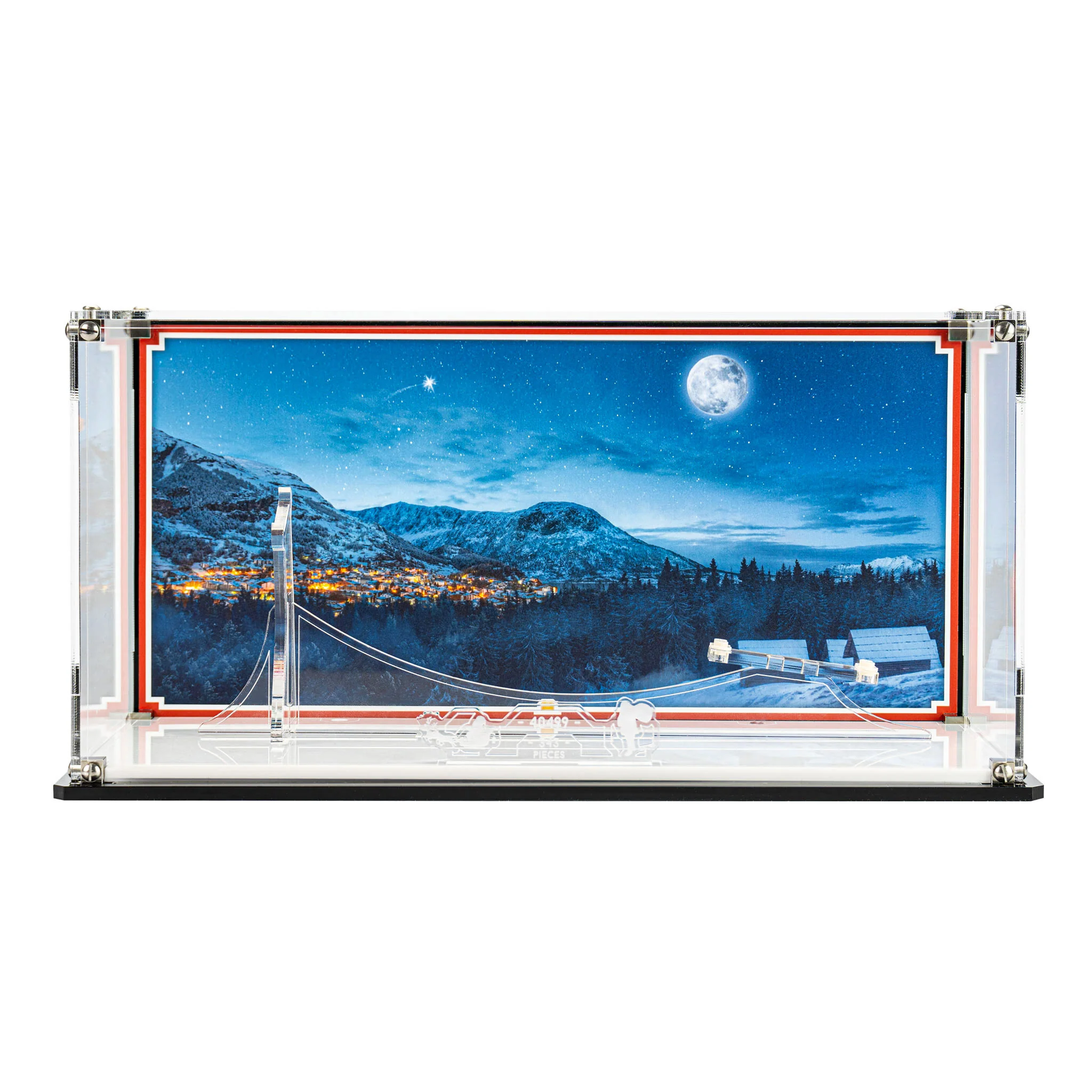 Display Case for LEGO® Santa's Sleigh (40499) - Image 4