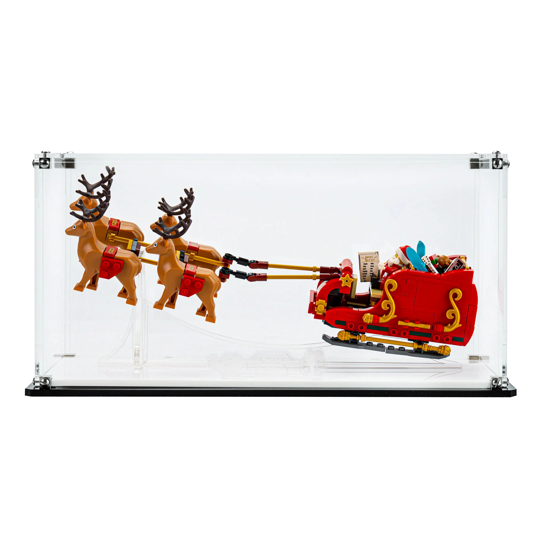 Display Case for LEGO® Santa's Sleigh (40499) - Image 8