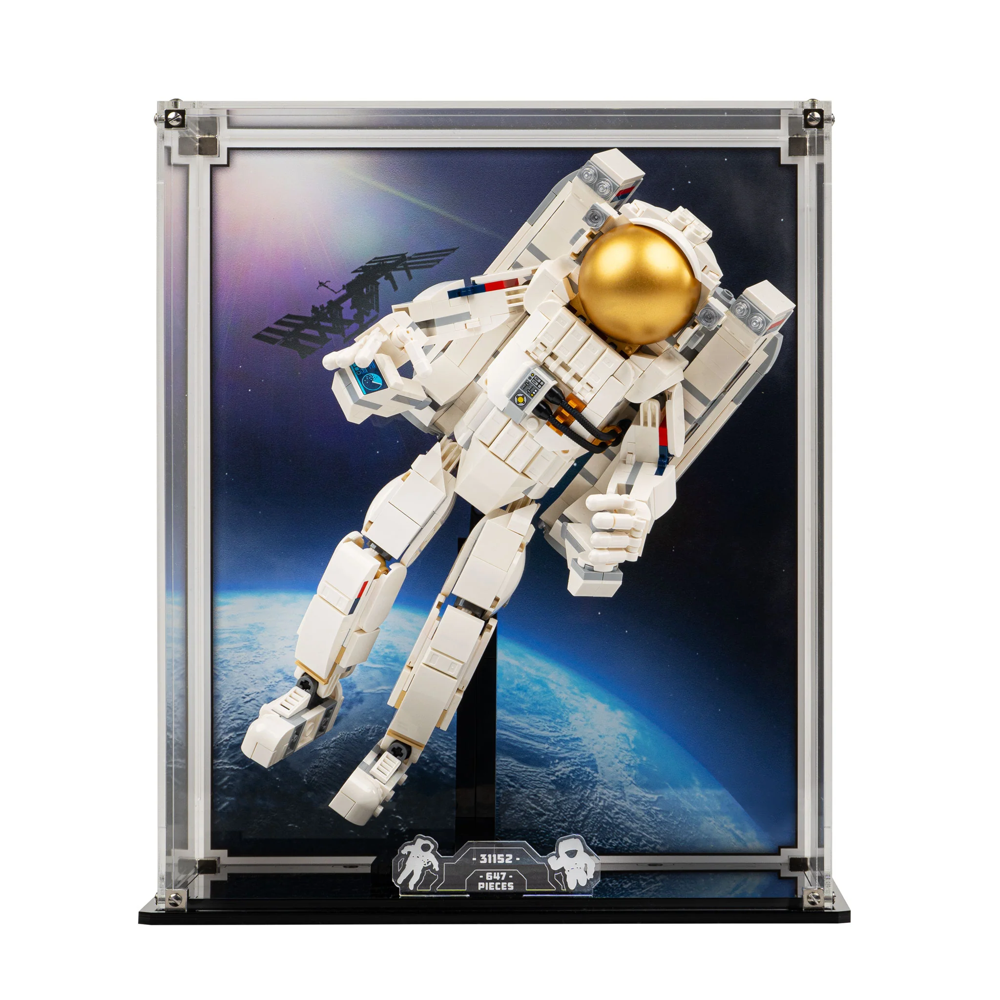 Display Case for LEGO® Space Astronaut (31152) - Image 3