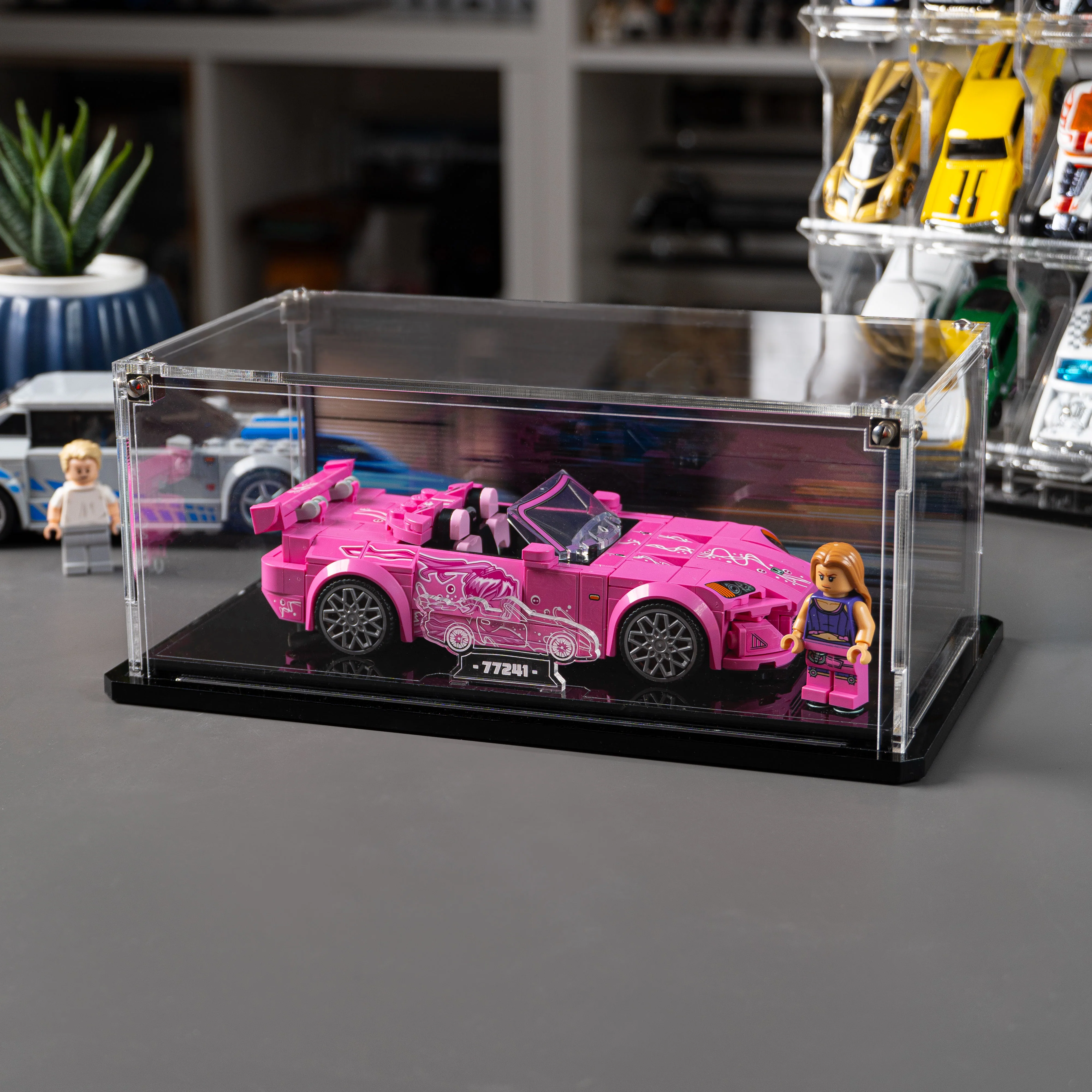 Display Case for LEGO® Speed Champions: 2 Fast 2 Furious Honda S2000 (77241) - Image 2