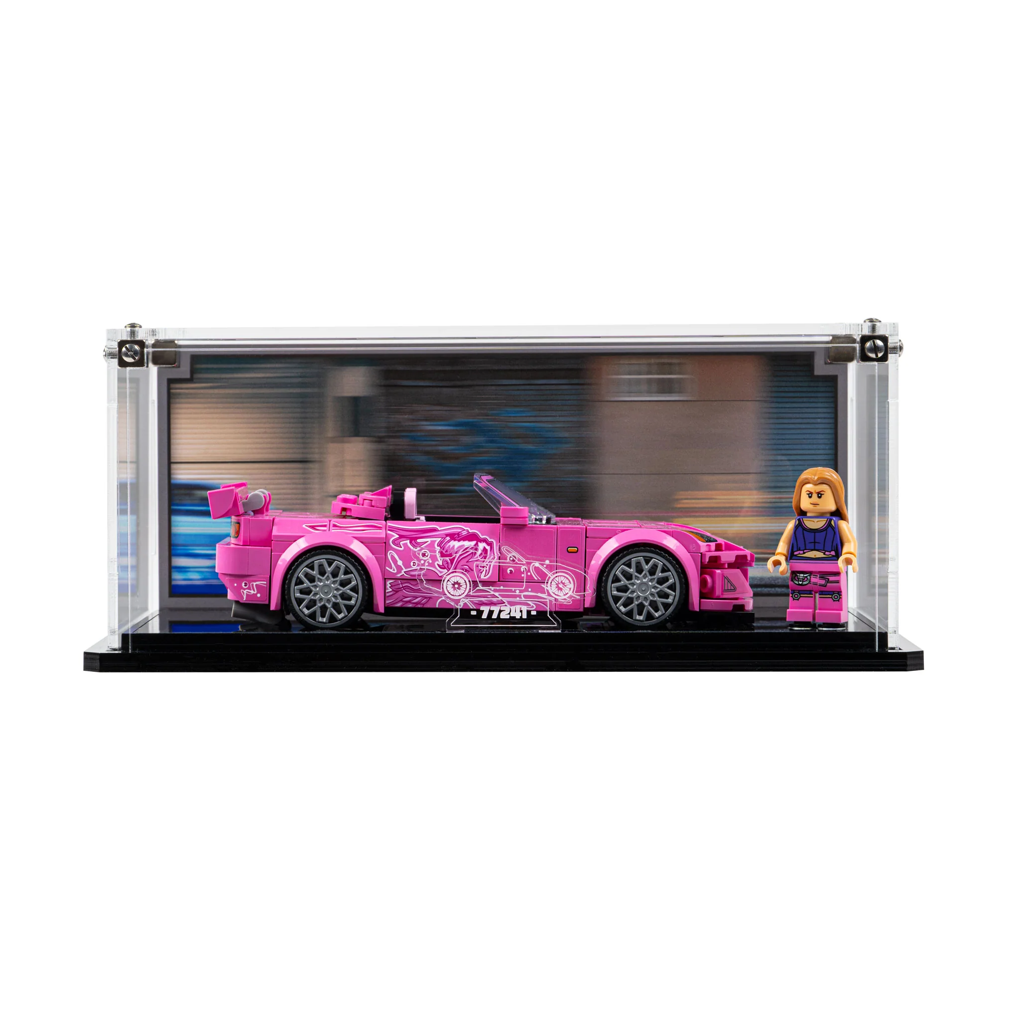 Display Case for LEGO® Speed Champions: 2 Fast 2 Furious Honda S2000 (77241) - Image 3