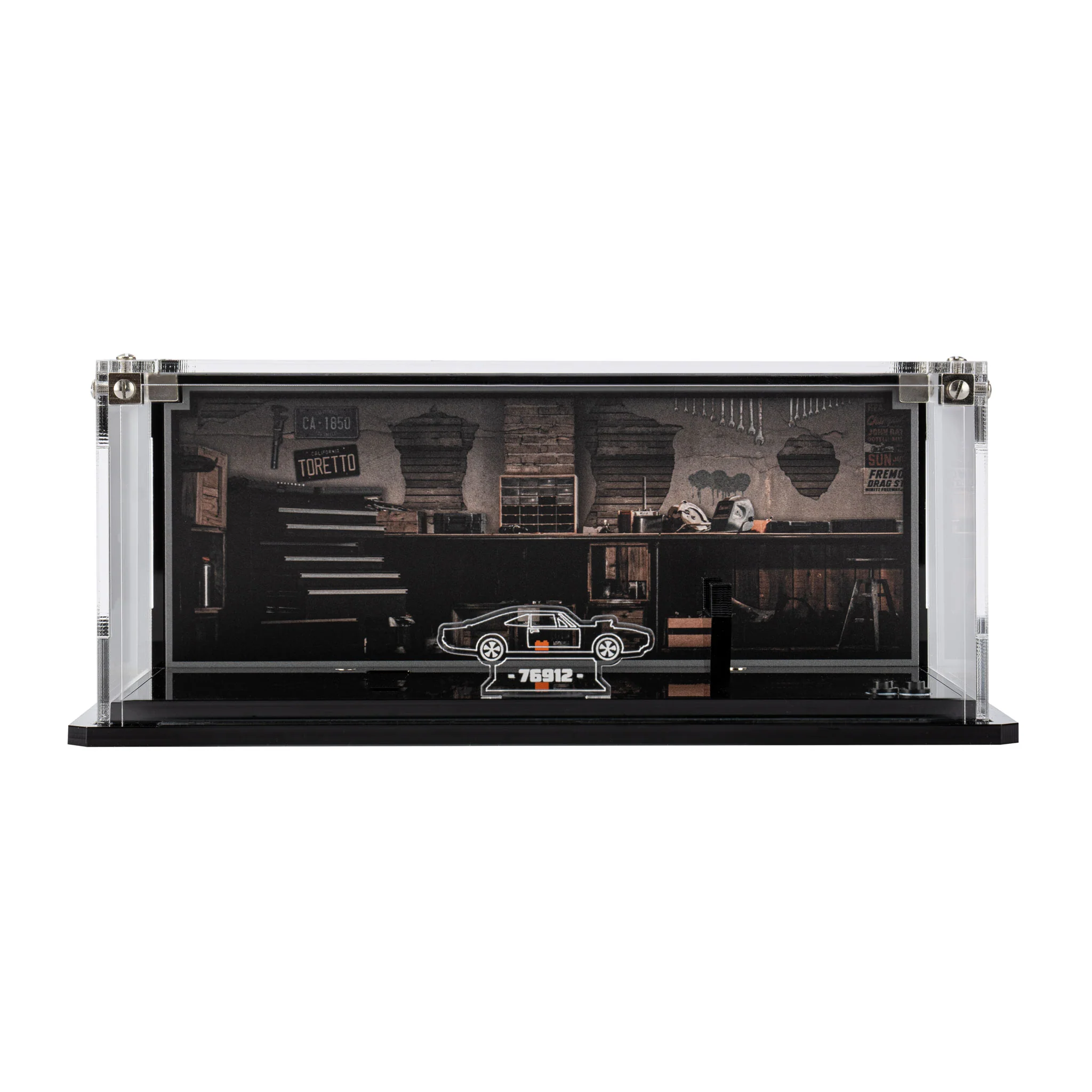 Display Case for LEGO® Speed Champions Fast & Furious 1970 Dodge Charger R/T (76912) - Image 3