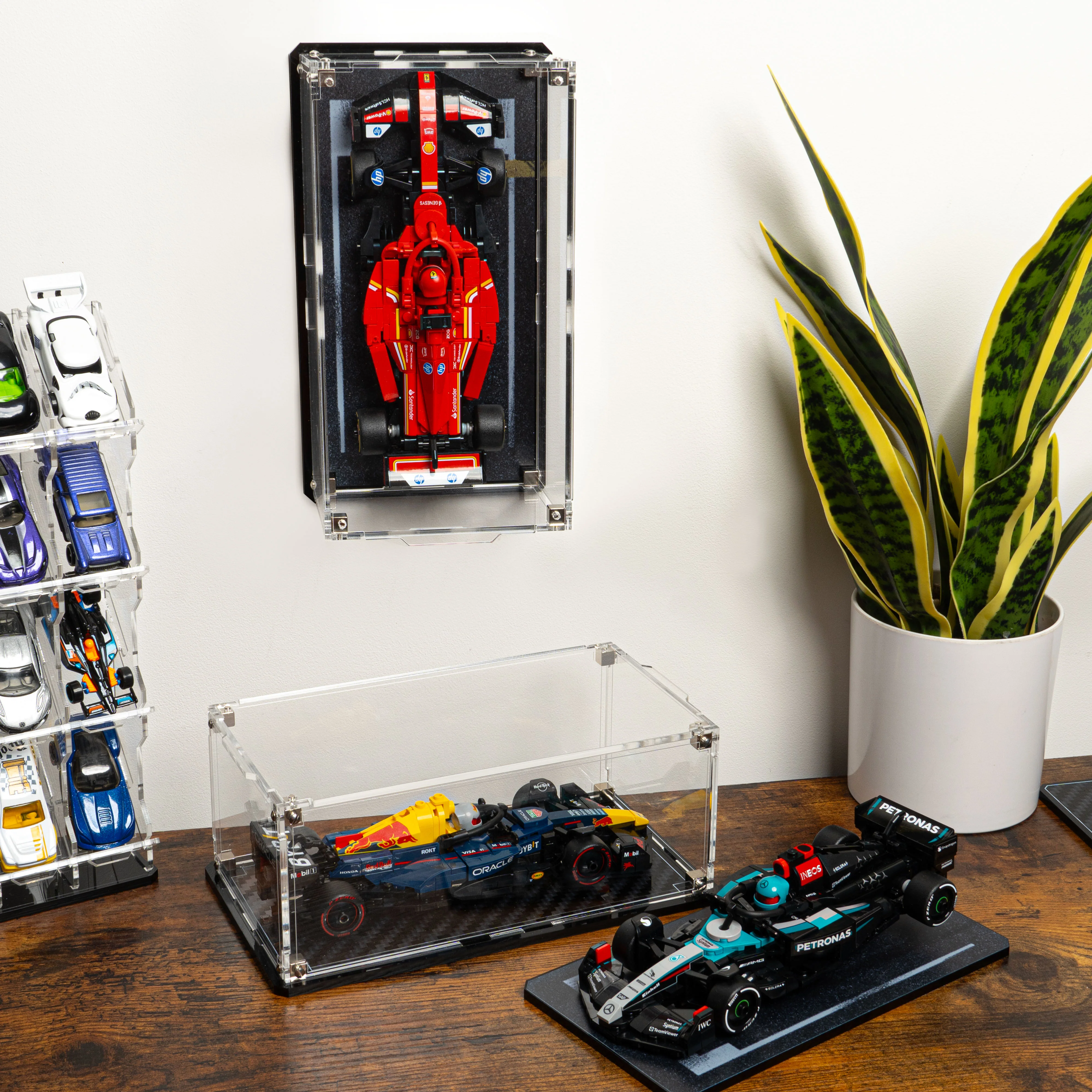 Wall Mountable Display Case for LEGO® Speed Champions: Formula 1 Range - Image 20