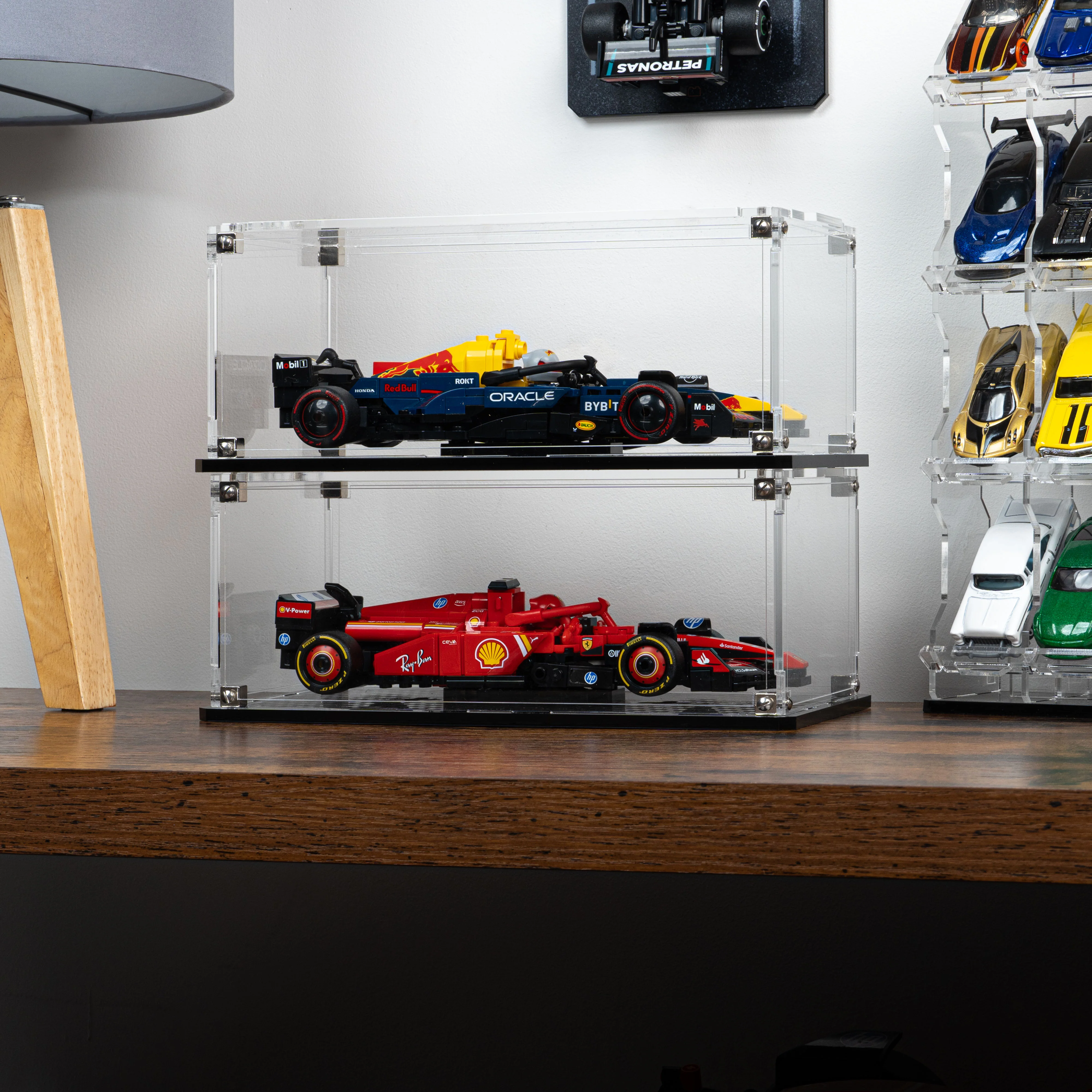 Wall Mountable Display Case for LEGO® Speed Champions: Formula 1 Range - Image 21
