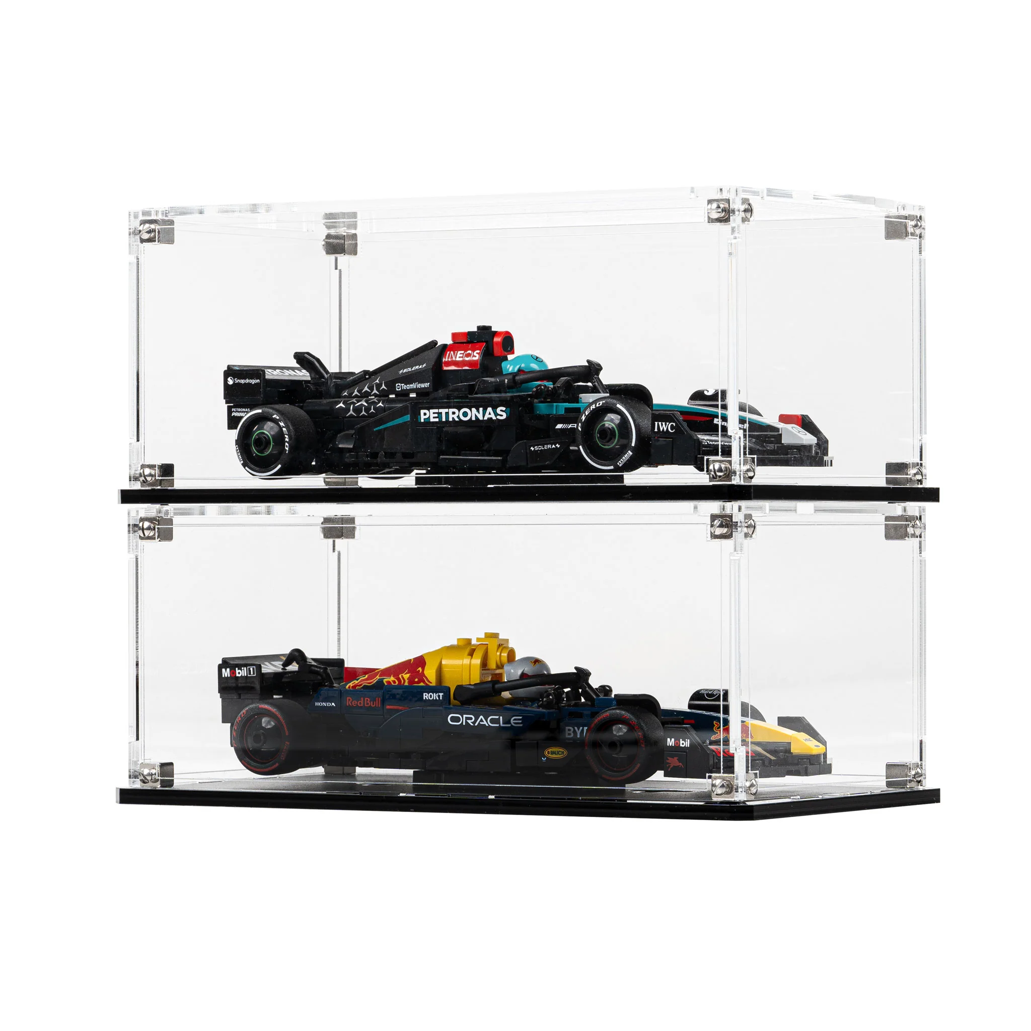 Wall Mountable Display Case for LEGO® Speed Champions: Formula 1 Range - Image 3