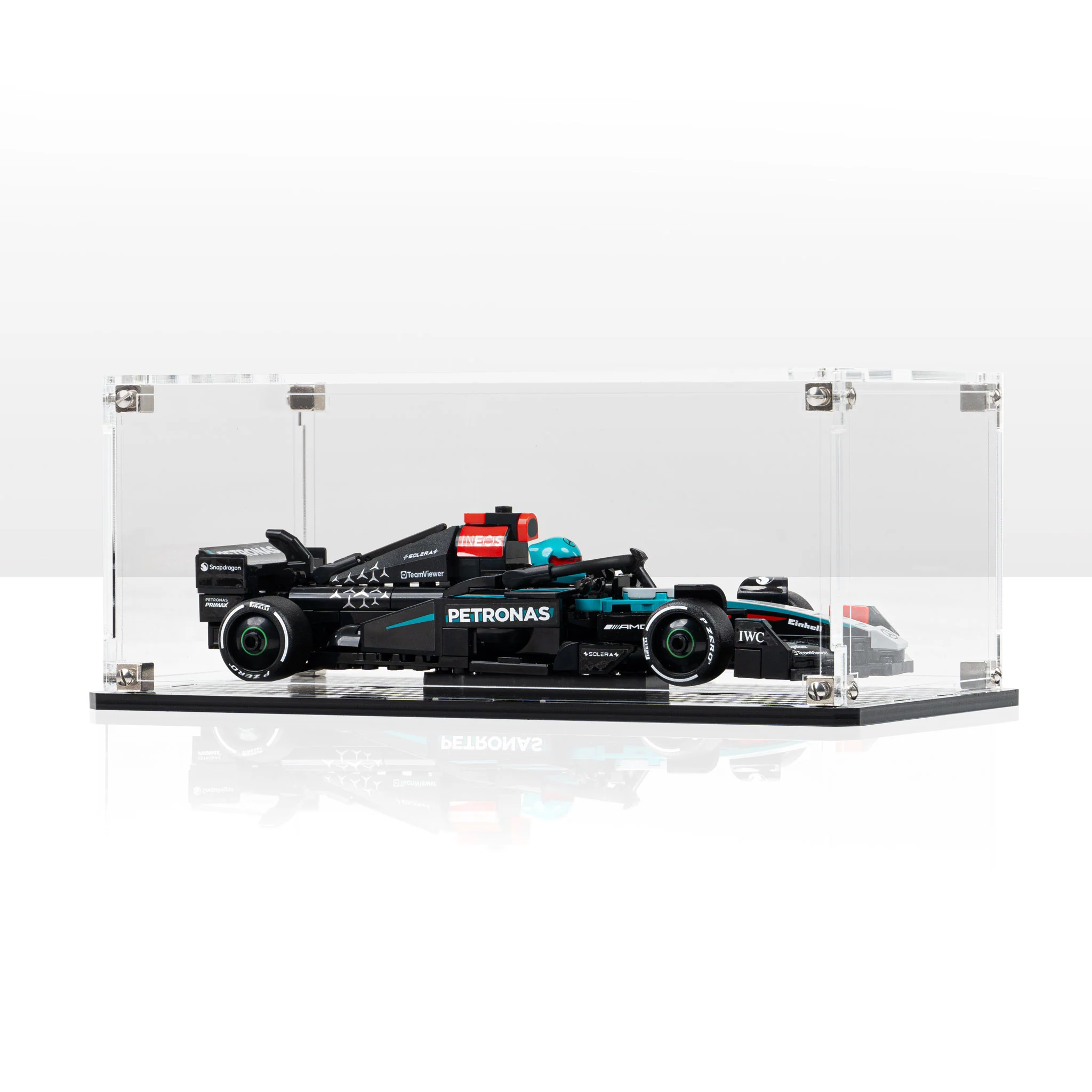 Wall Mountable Display Case for LEGO® Speed Champions: Formula 1 Range - Image 4