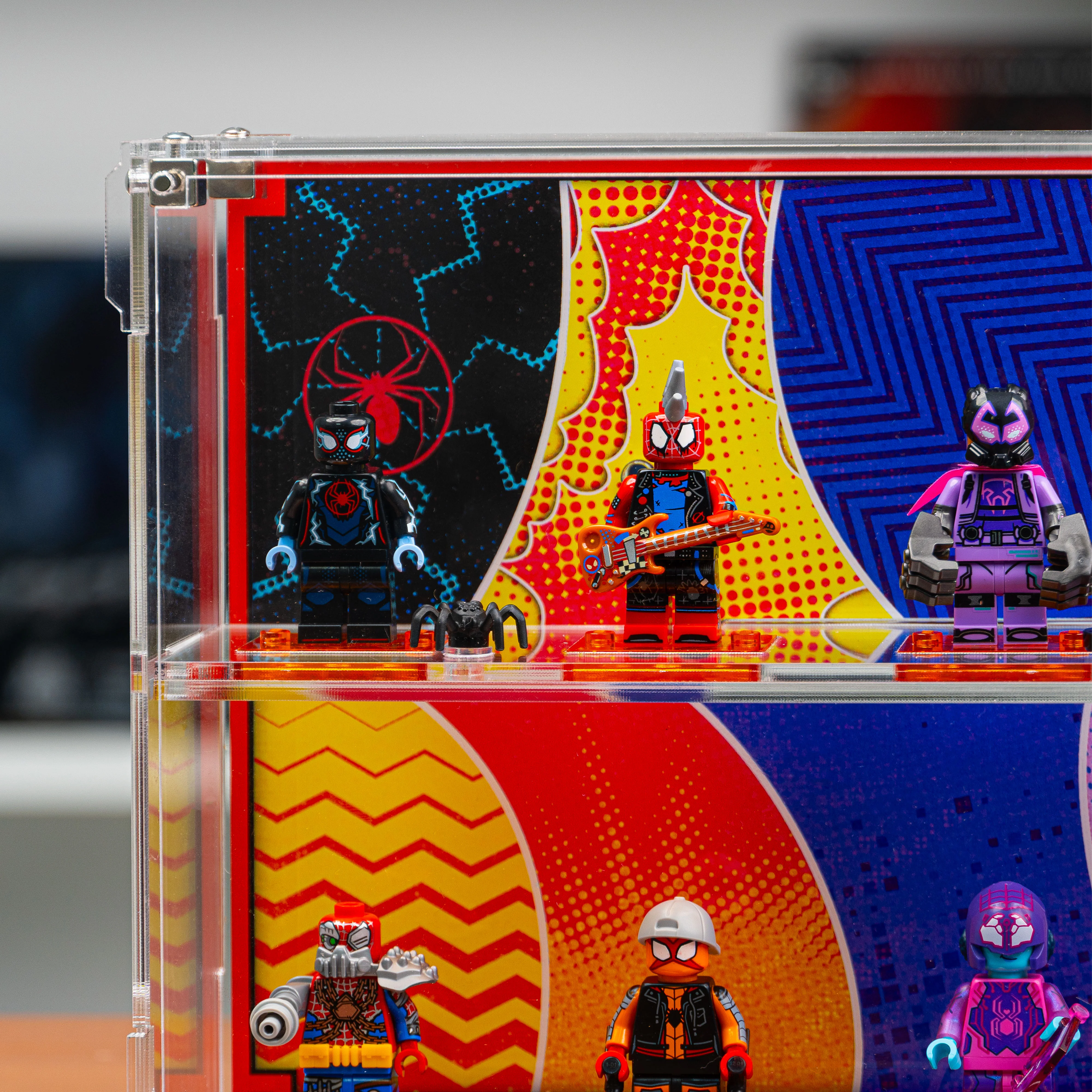 Display Case for LEGO® Spider-Man: Across the Spider-Verse Minifigures (71050) - Image 10