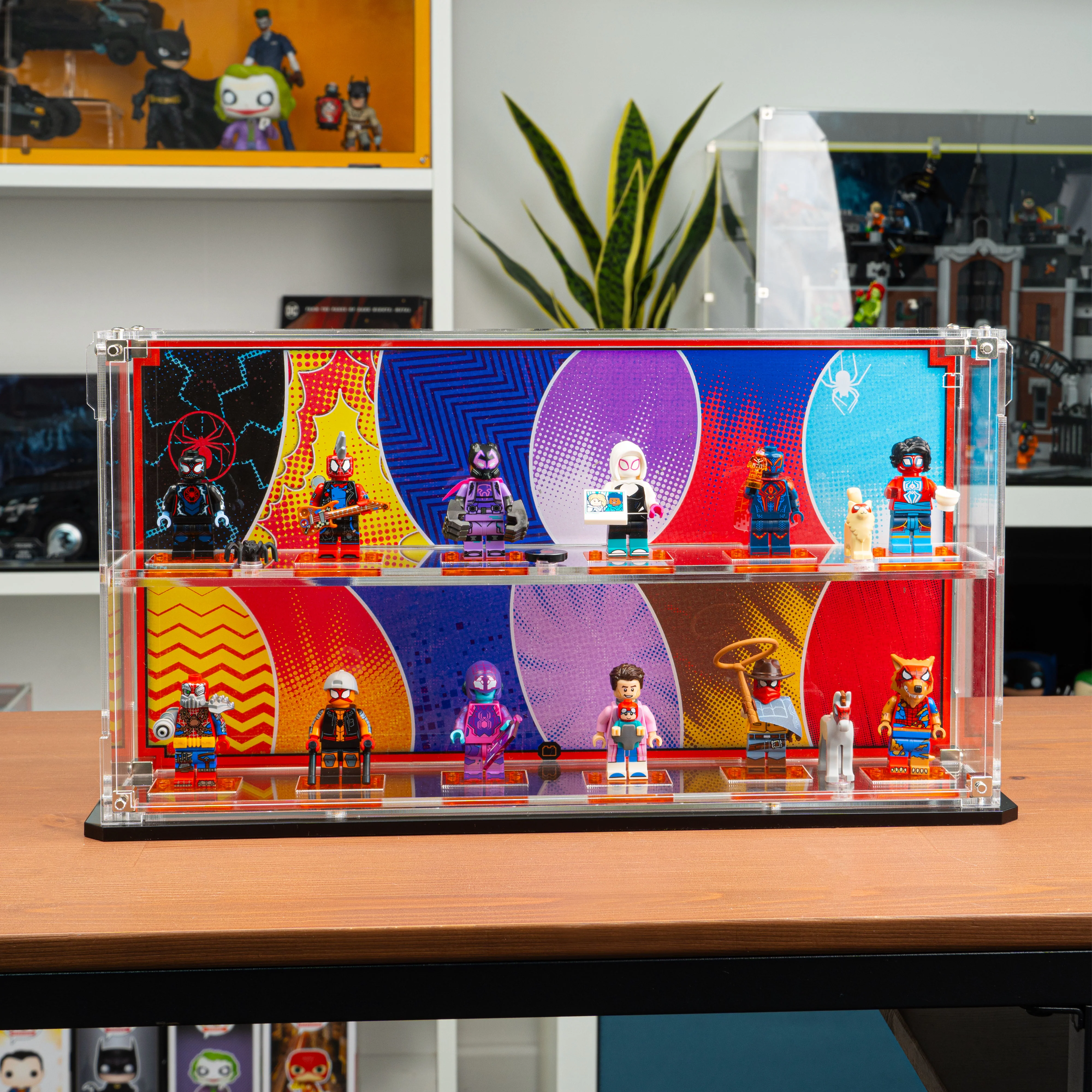 Display Case for LEGO® Spider-Man: Across the Spider-Verse Minifigures (71050) - Image 2