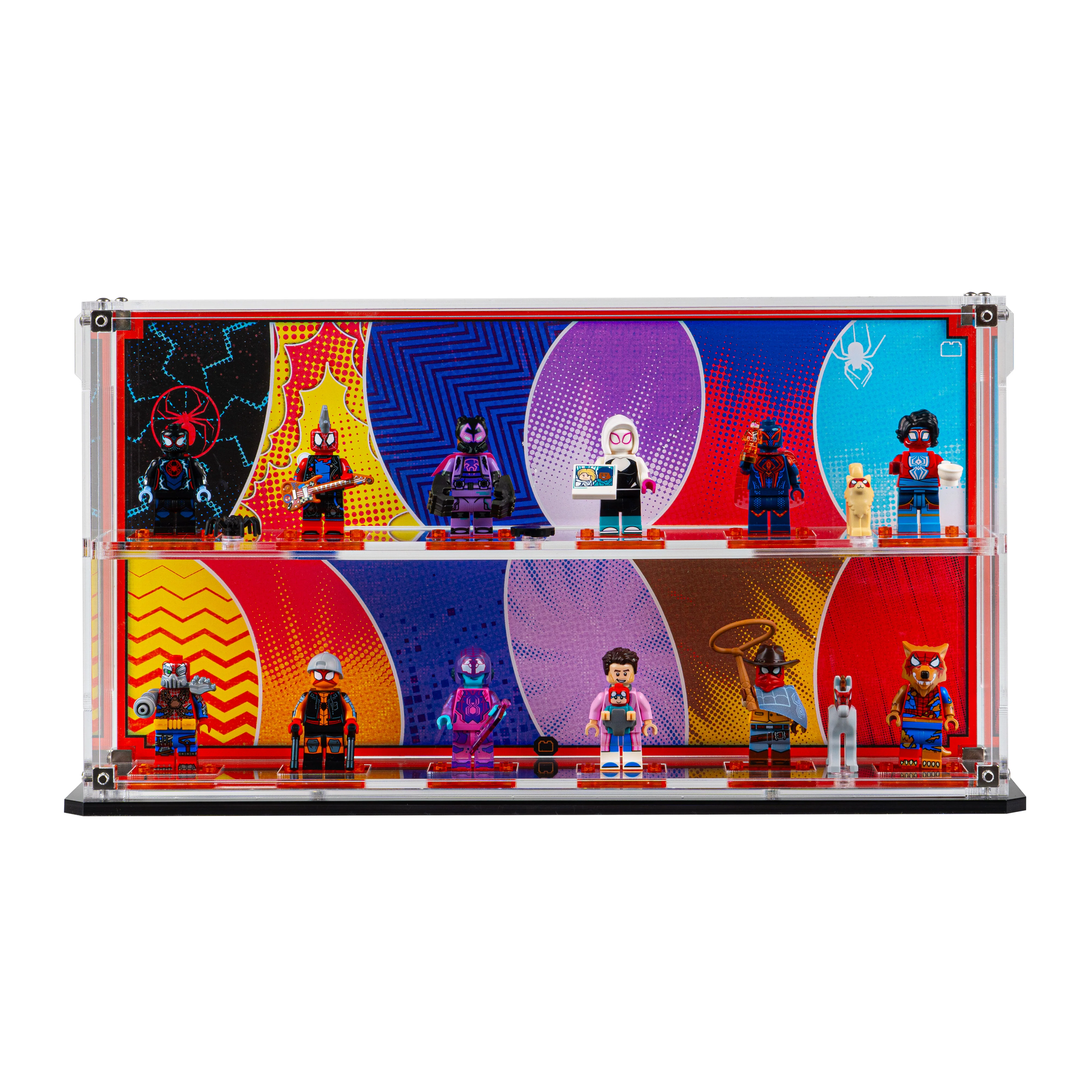 Display Case for LEGO® Spider-Man: Across the Spider-Verse Minifigures (71050) - Image 3