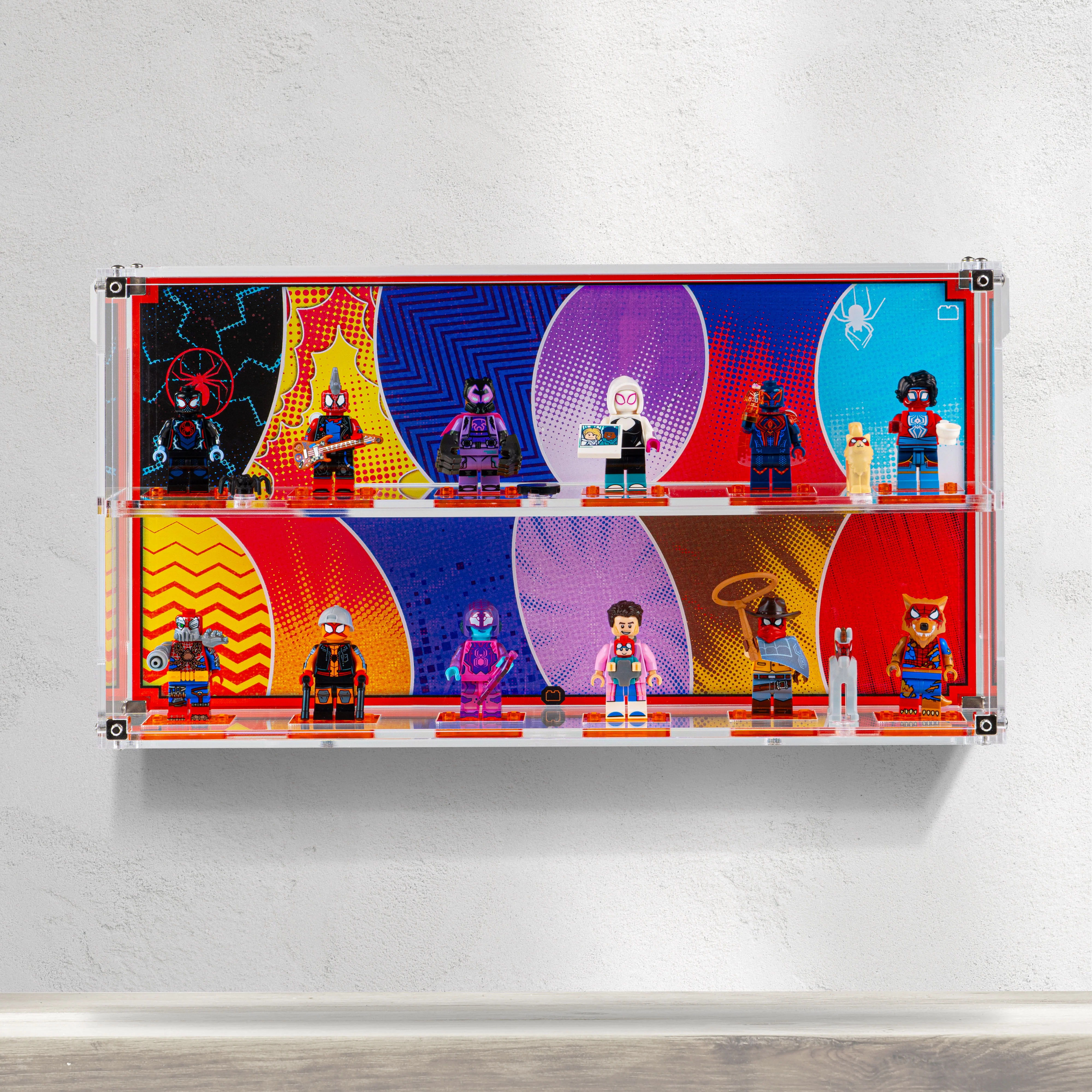 Display Case for LEGO® Spider-Man: Across the Spider-Verse Minifigures (71050) - Image 5