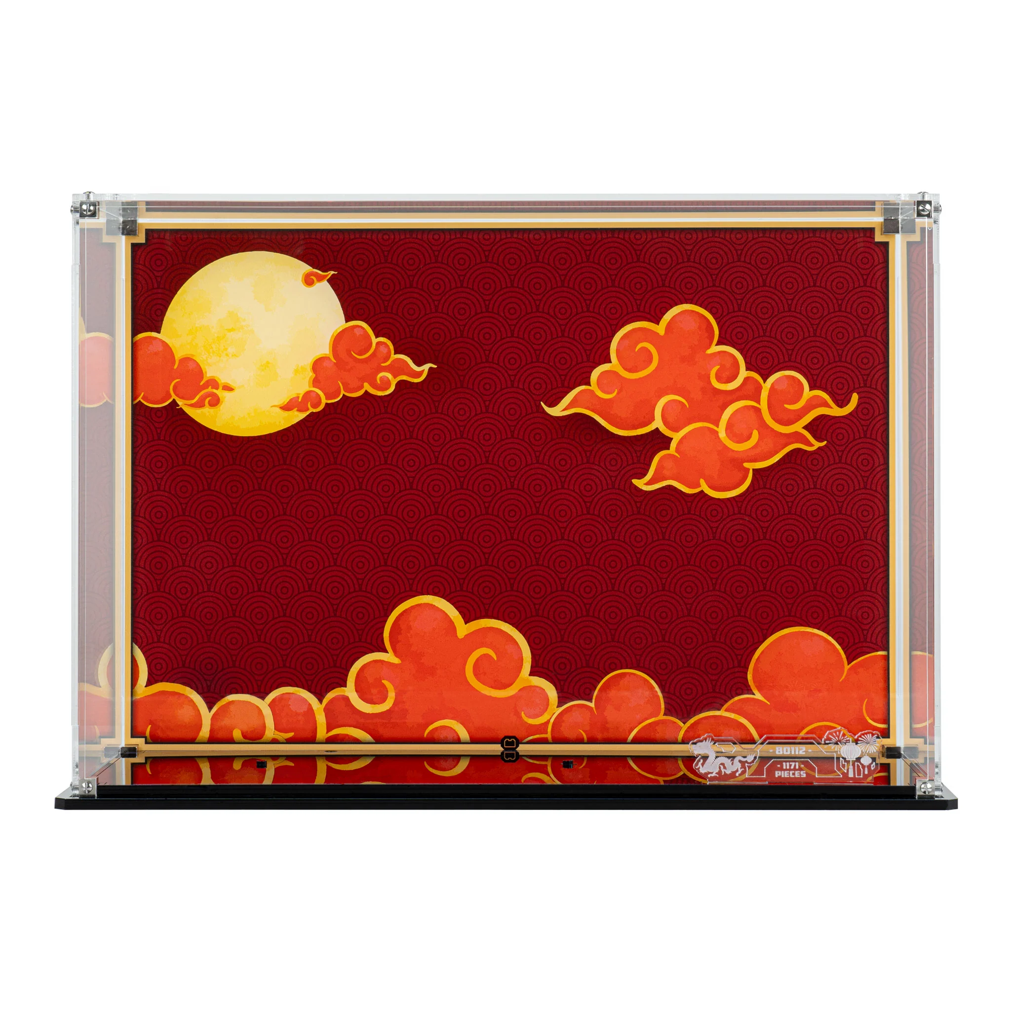Display Case for LEGO® Spring Festival Auspicious Dragon (80112) - Image 3