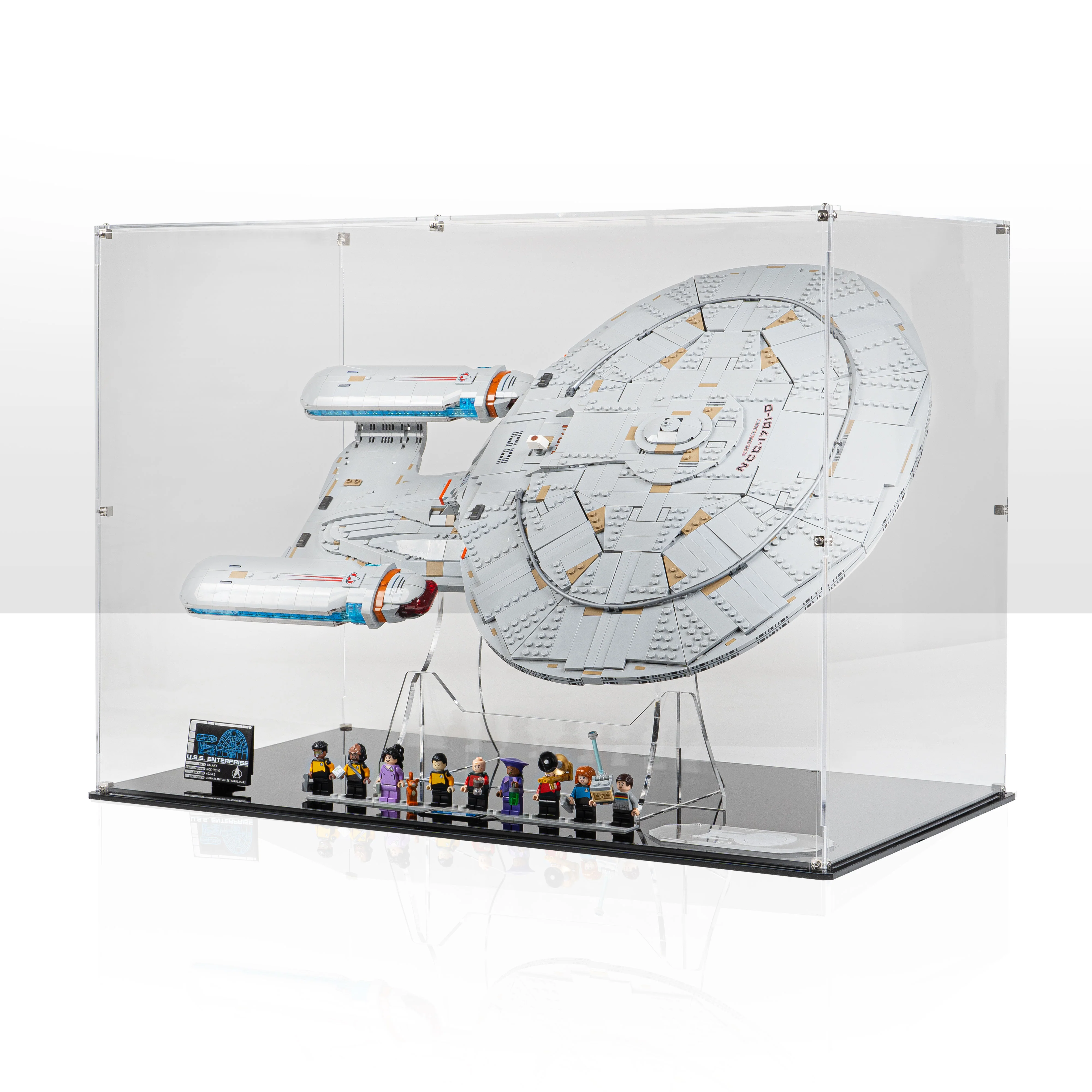 Display Case for LEGO® Star Trek: U.S.S. Enterprise NCC-1701-D™ (10356) - Image 11