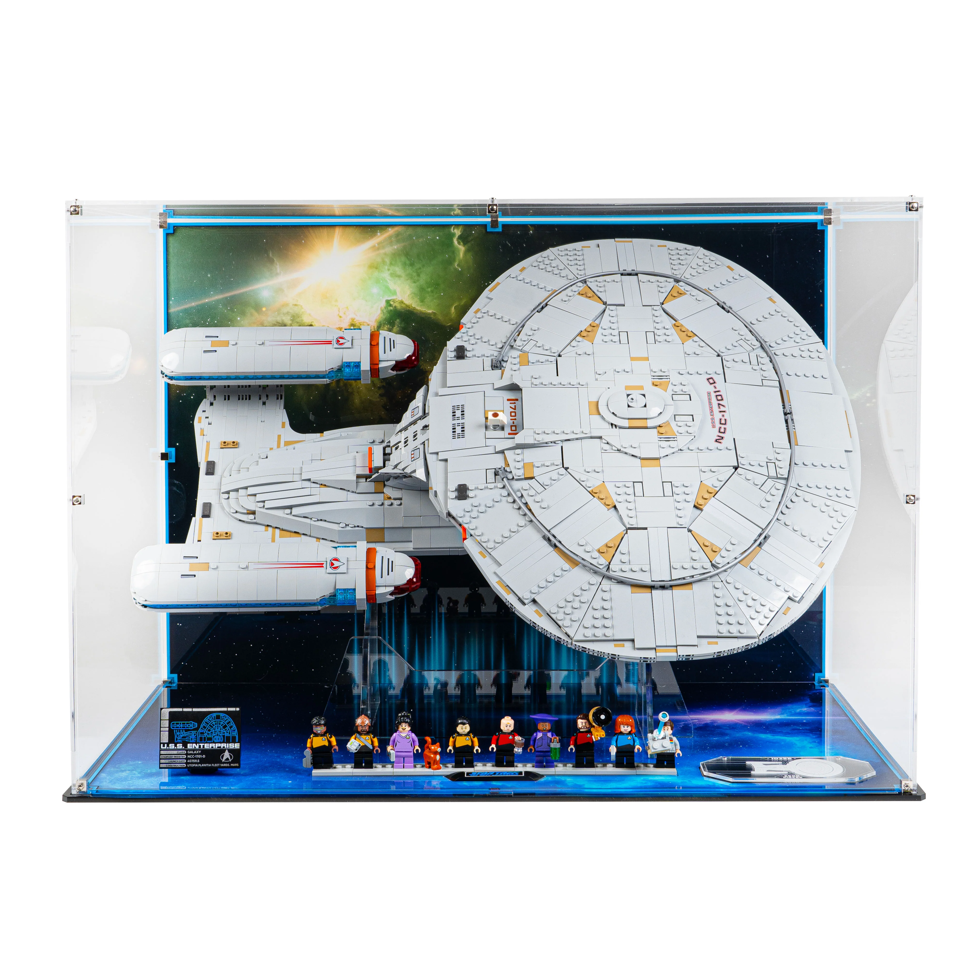 Display Case for LEGO® Star Trek: U.S.S. Enterprise NCC-1701-D™ (10356) - Image 3