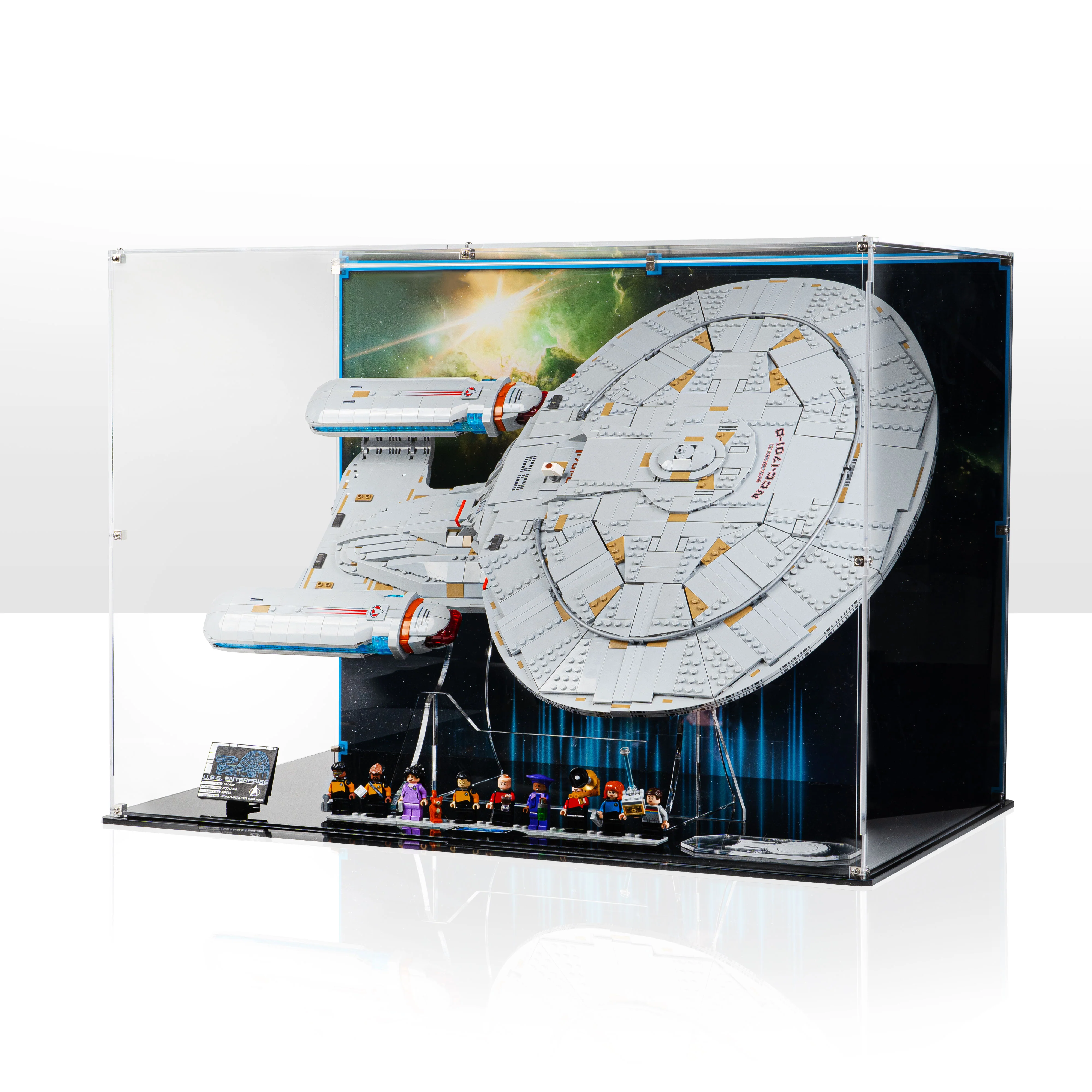 Display Case for LEGO® Star Trek: U.S.S. Enterprise NCC-1701-D™ (10356) - Image 6